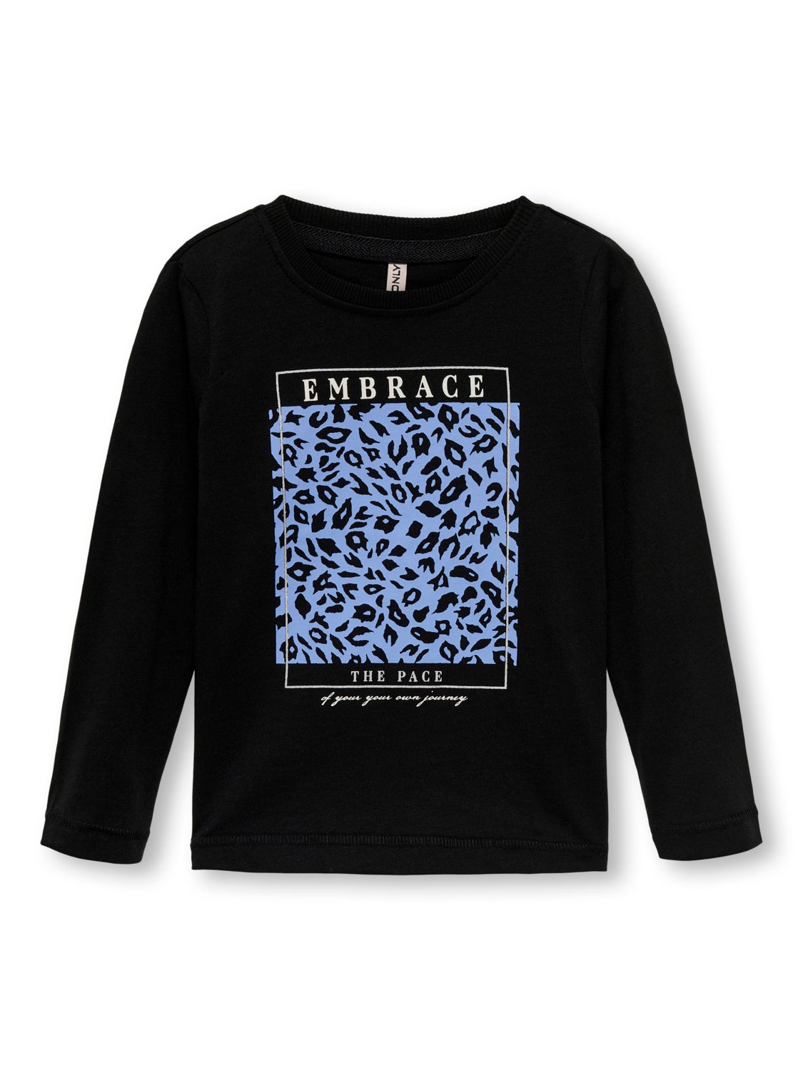 O-neck top with print