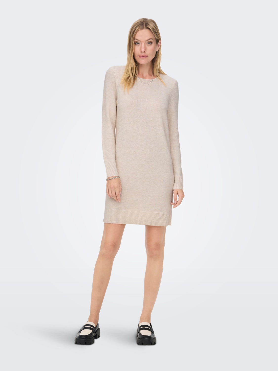 Long sleeved Knitted Dress