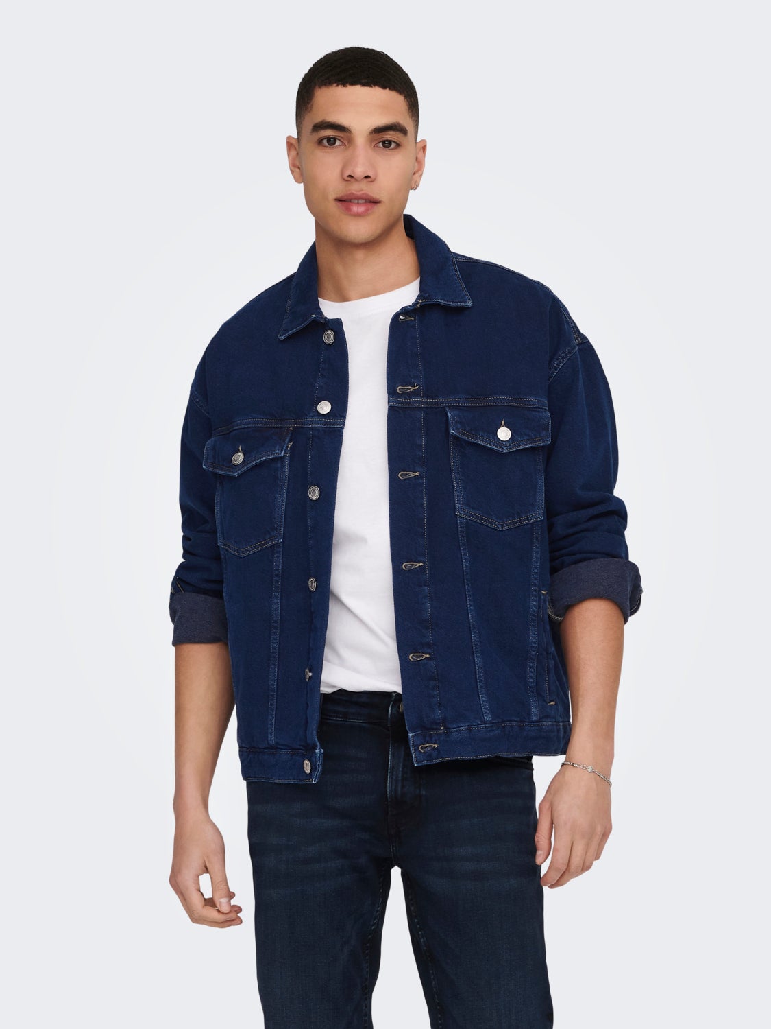 Loose Fit Denim Jacket