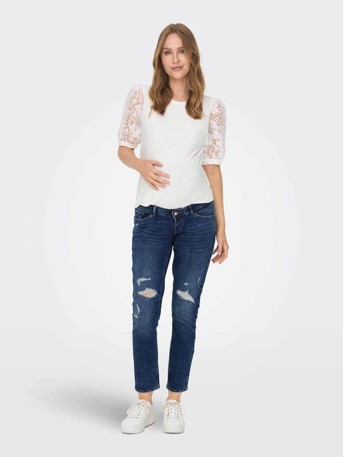 OLMENEDA HW MOM ANK JEANS LMBD DEST