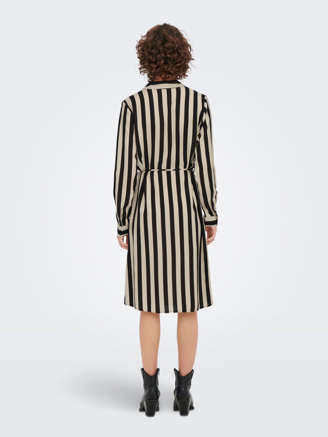 mini striped Shirt dress