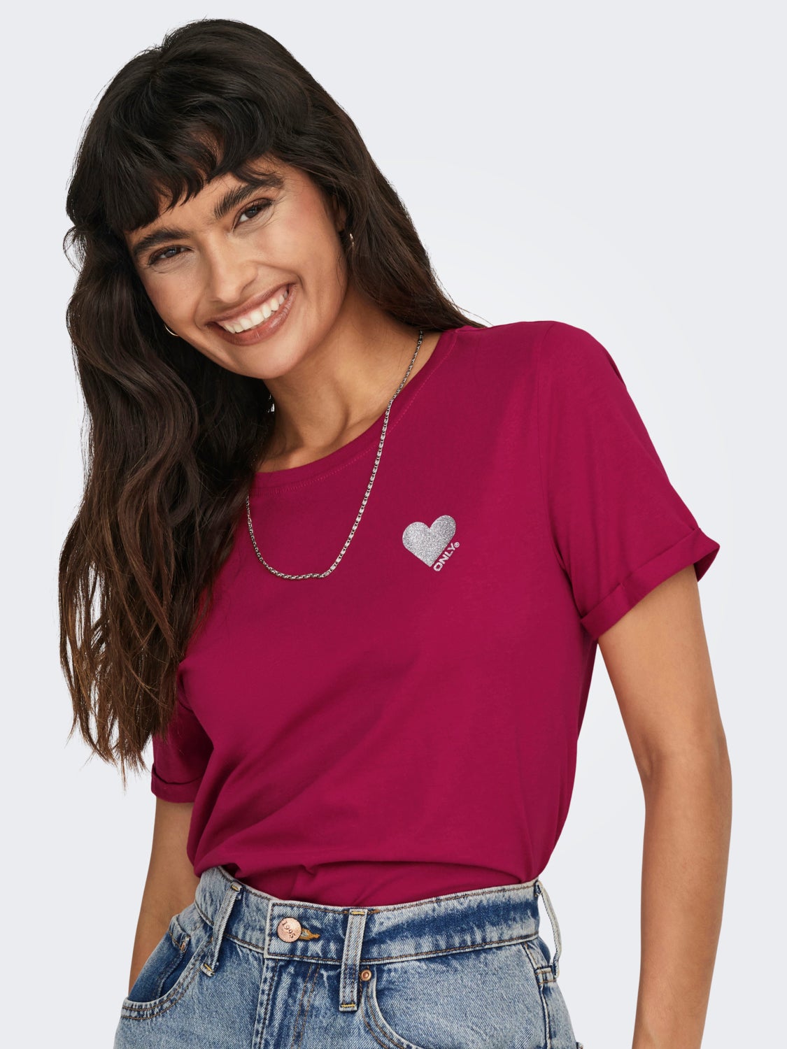 Heart printed Top