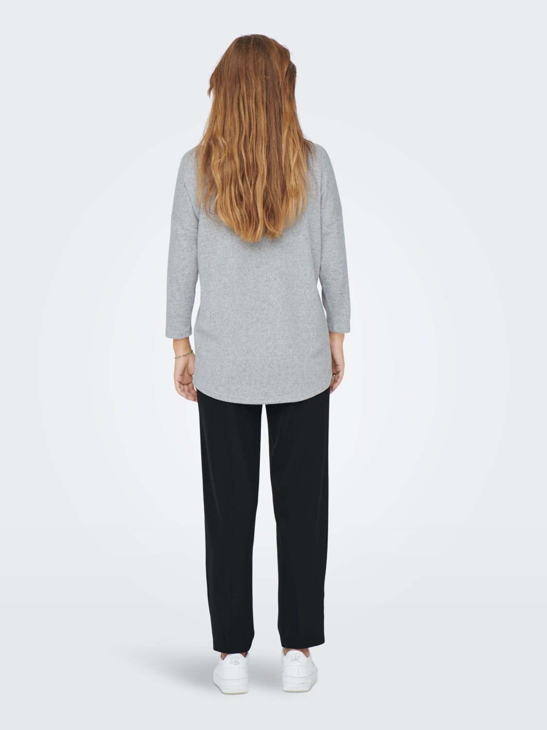 4/5 sleeved highneck Top