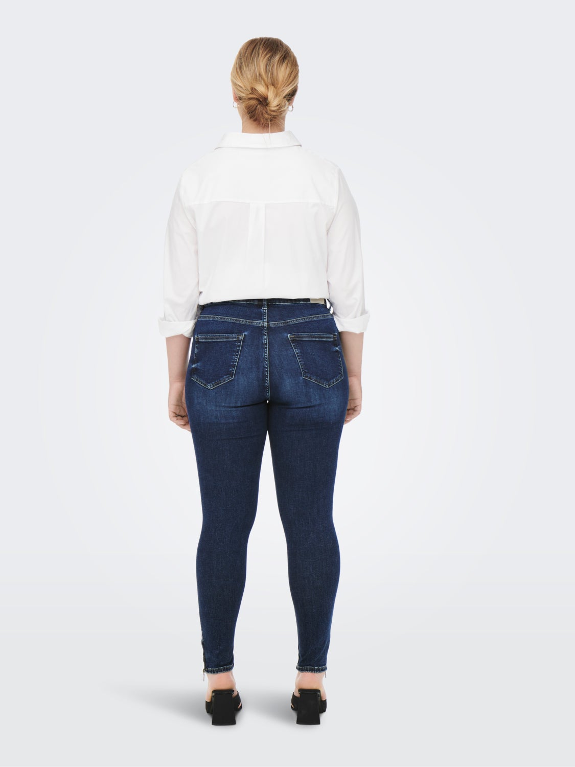 Curvy CARWilly hw ankle Skinny fit jeans
