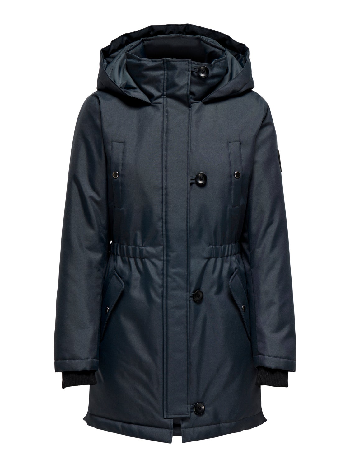 High neck parka
