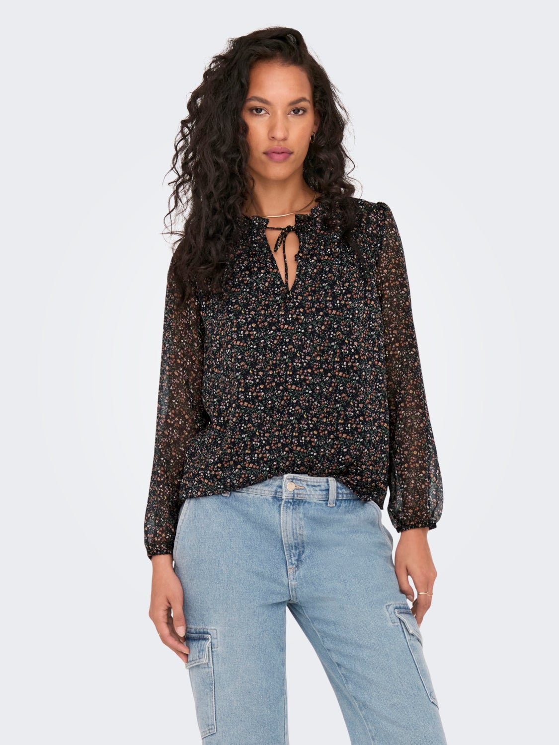Patterned Blouse