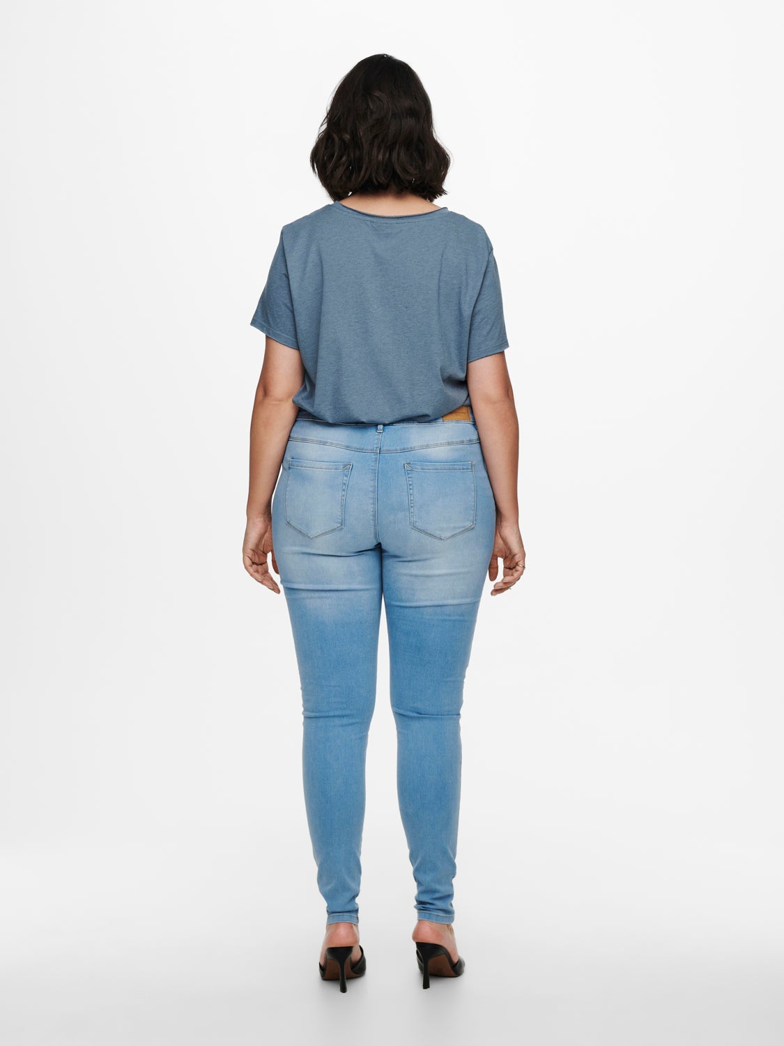 Curvy CarAugusta hw Skinny fit jeans