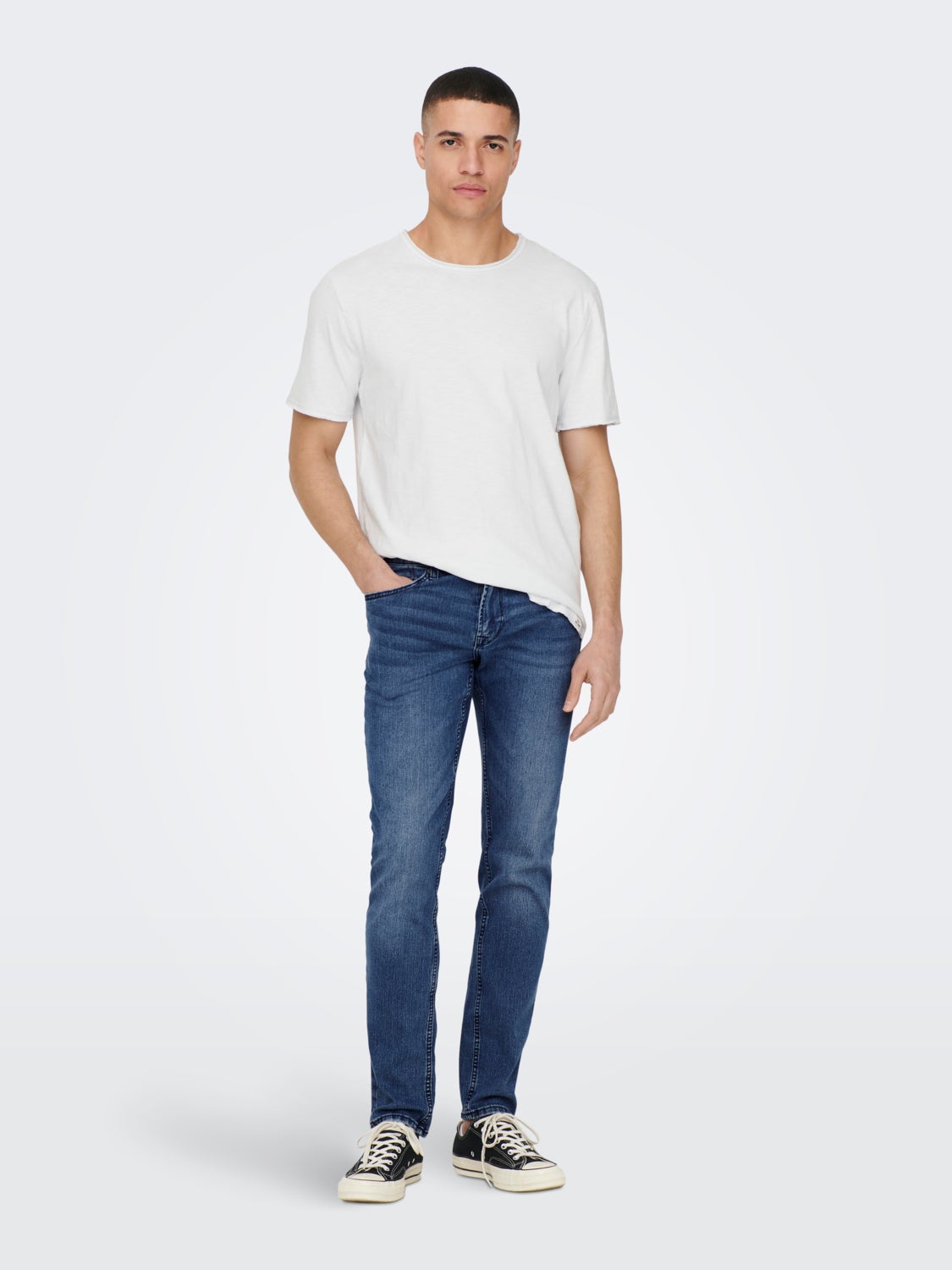 ONSLOOM MID. BLUE 4327 JEANS VD