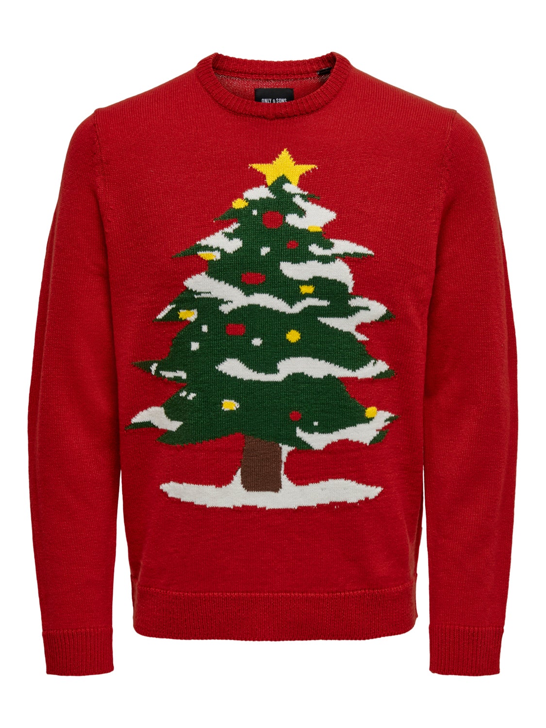 Christmas knitted pullover
