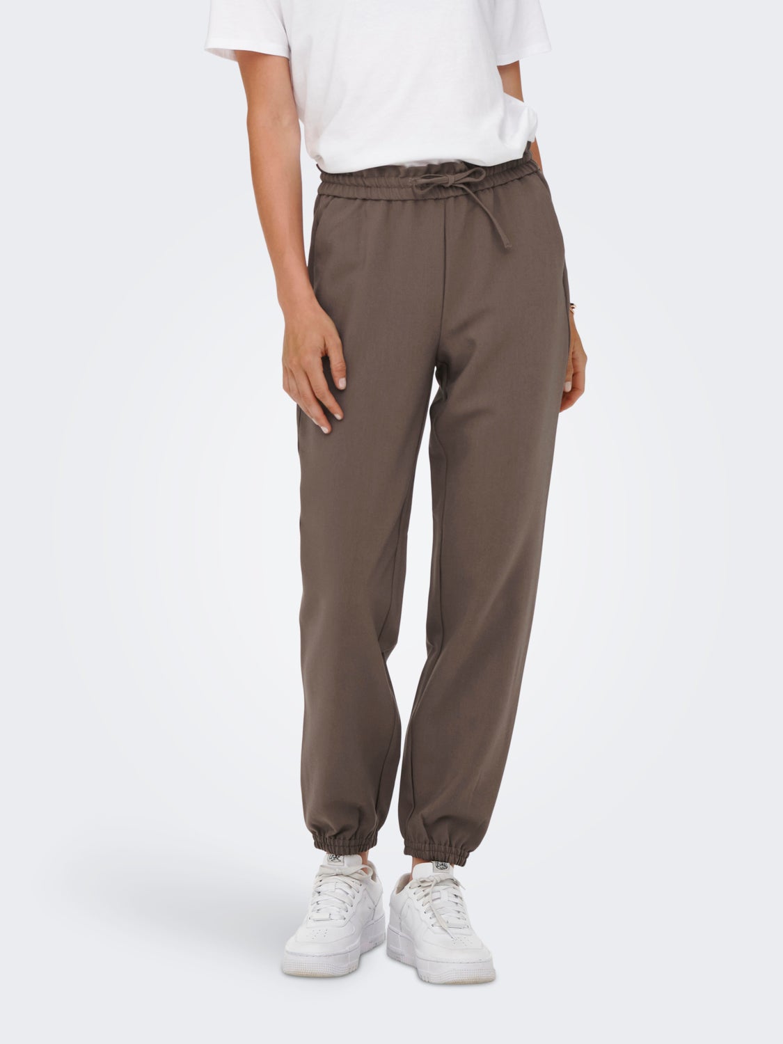 High waisted track Trousers