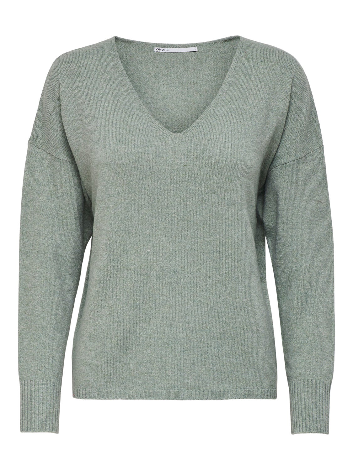 V-neck Knitted Pullover