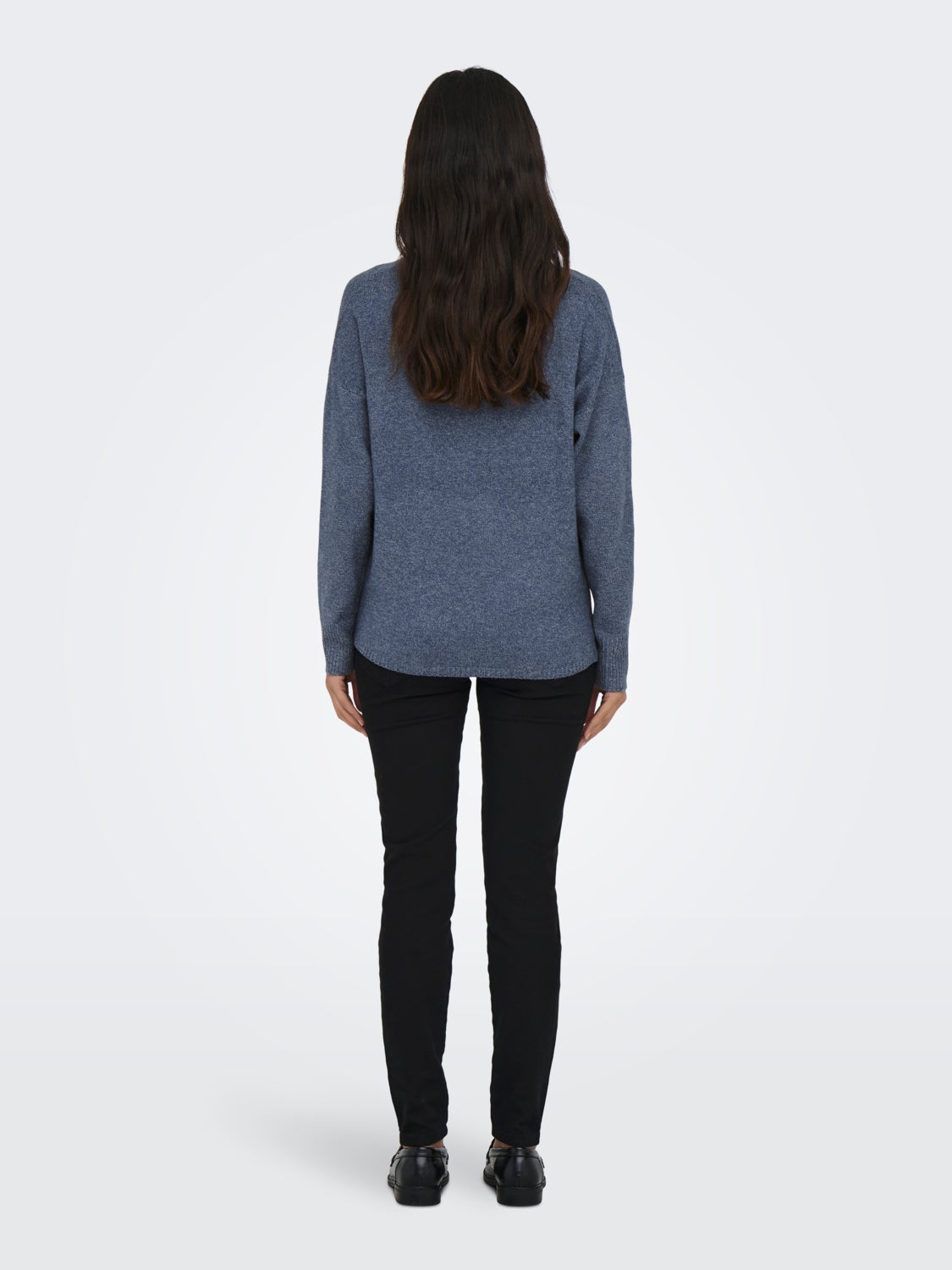 V-neck Knitted Pullover