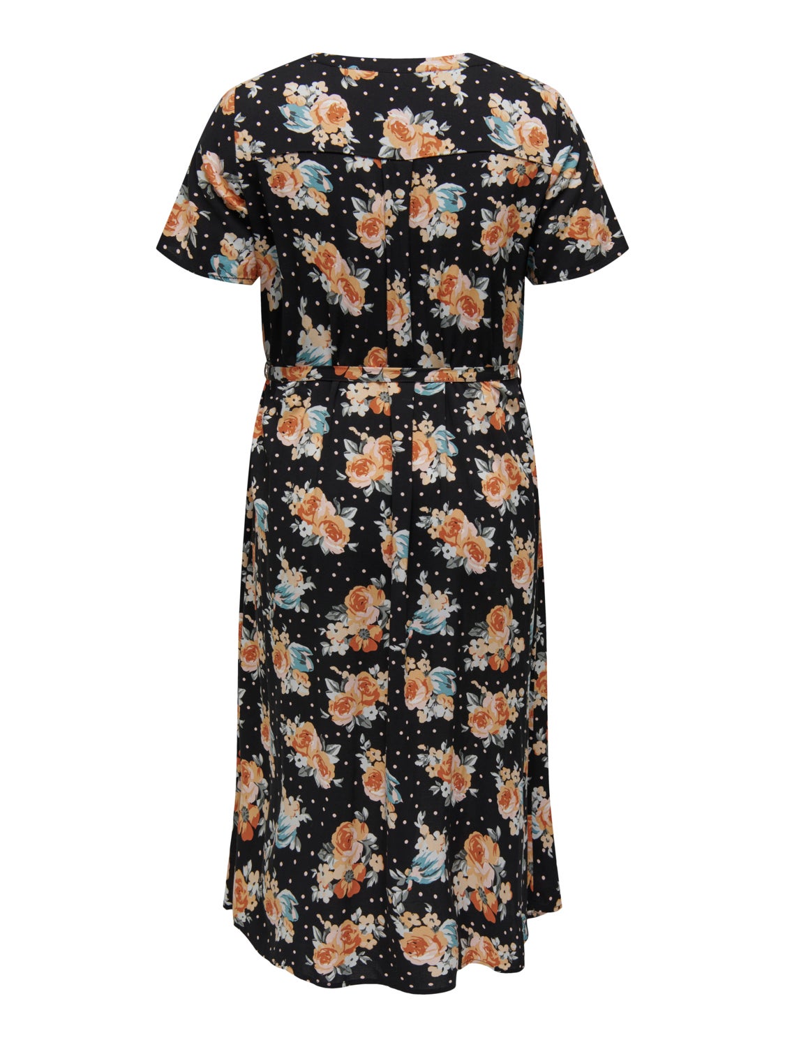 Curvy printed Shirt dress