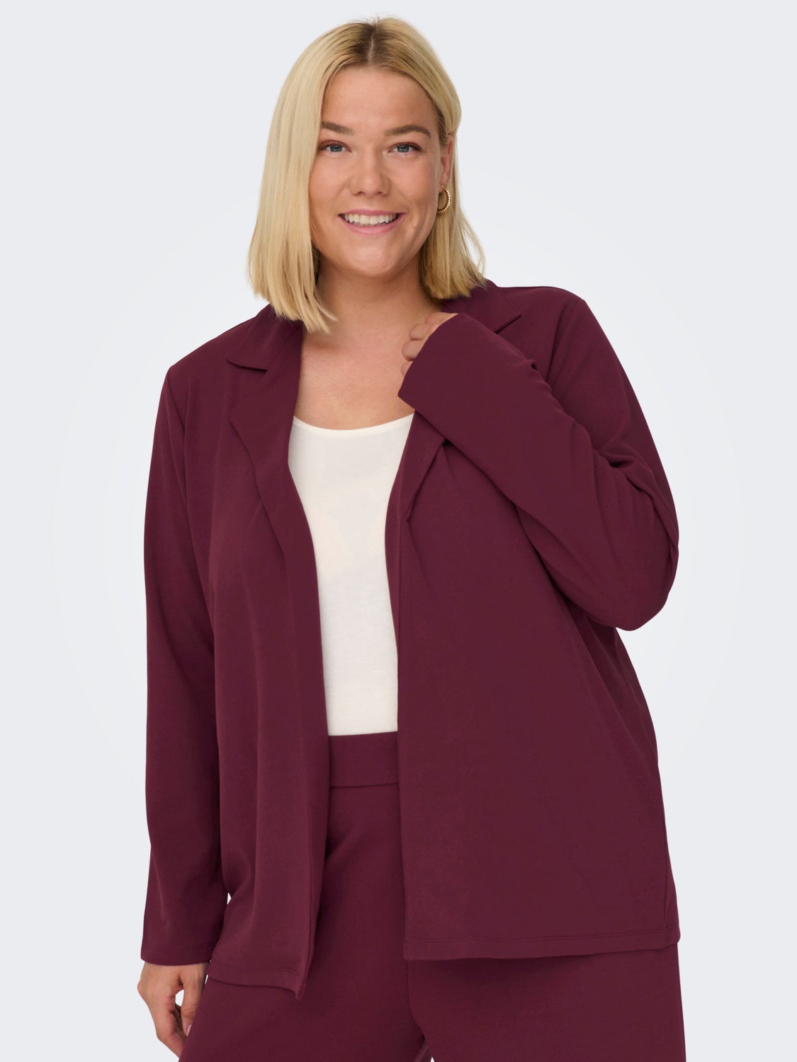 Curvy open Blazer
