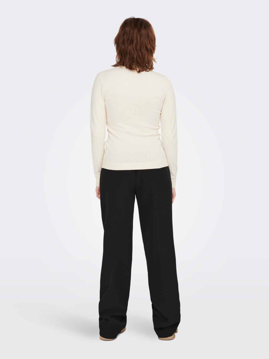 V-neck Knitted Pullover