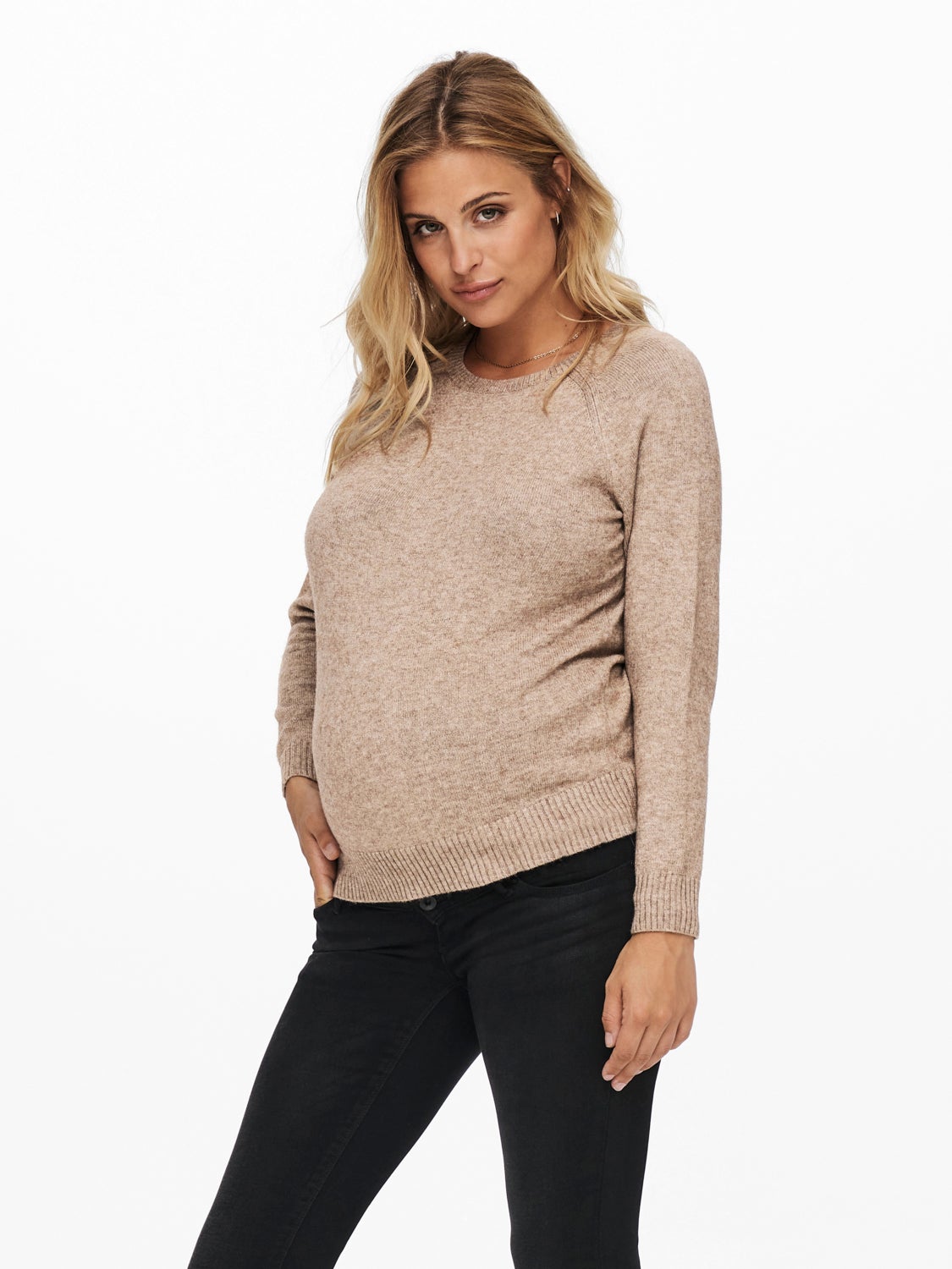 Mama loose fitted Knitted Pullover