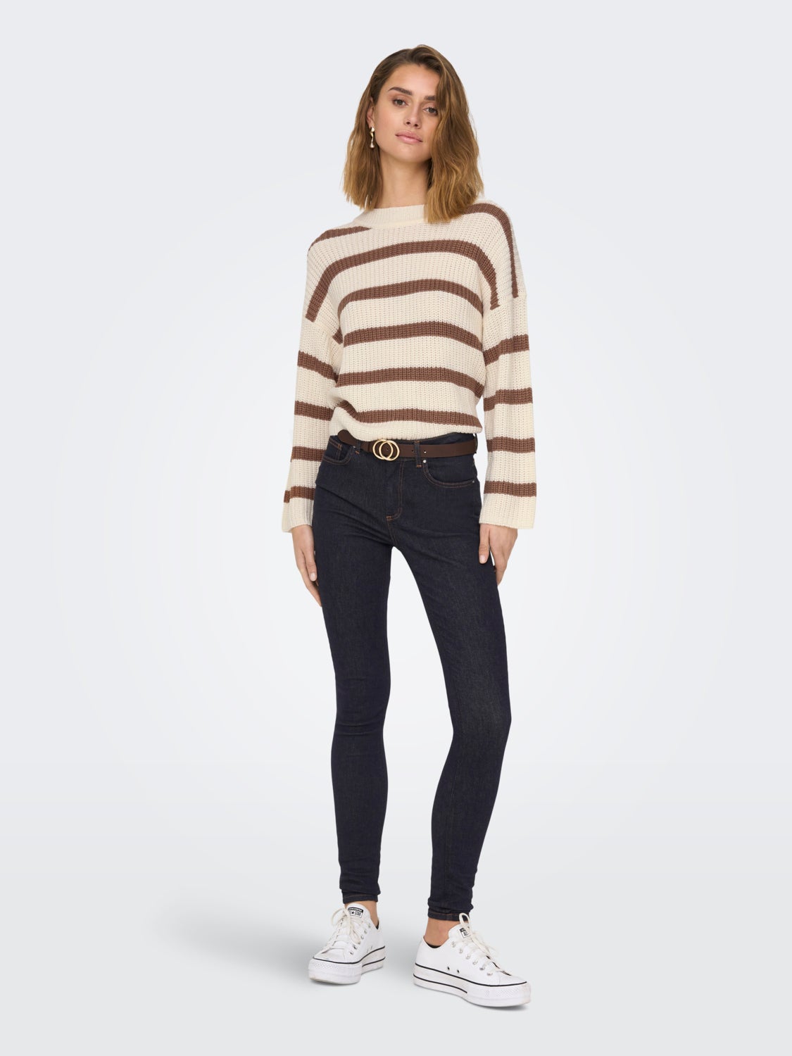 Striped Knitted Pullover