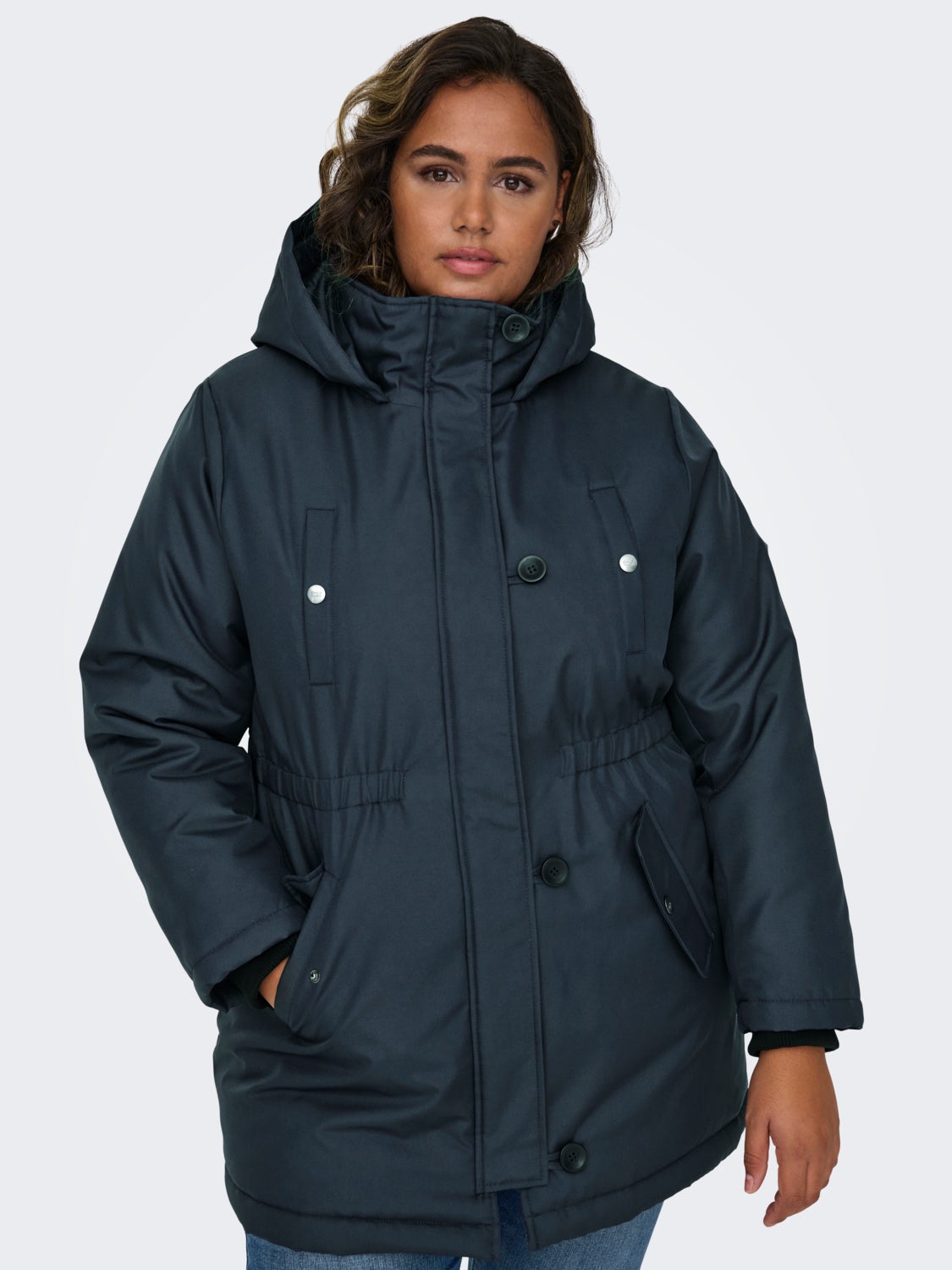 Curvy parka