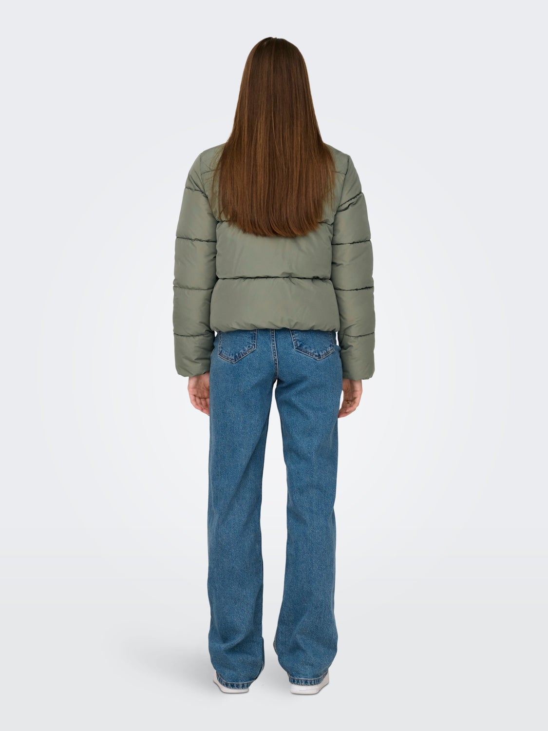 High neck short jacket