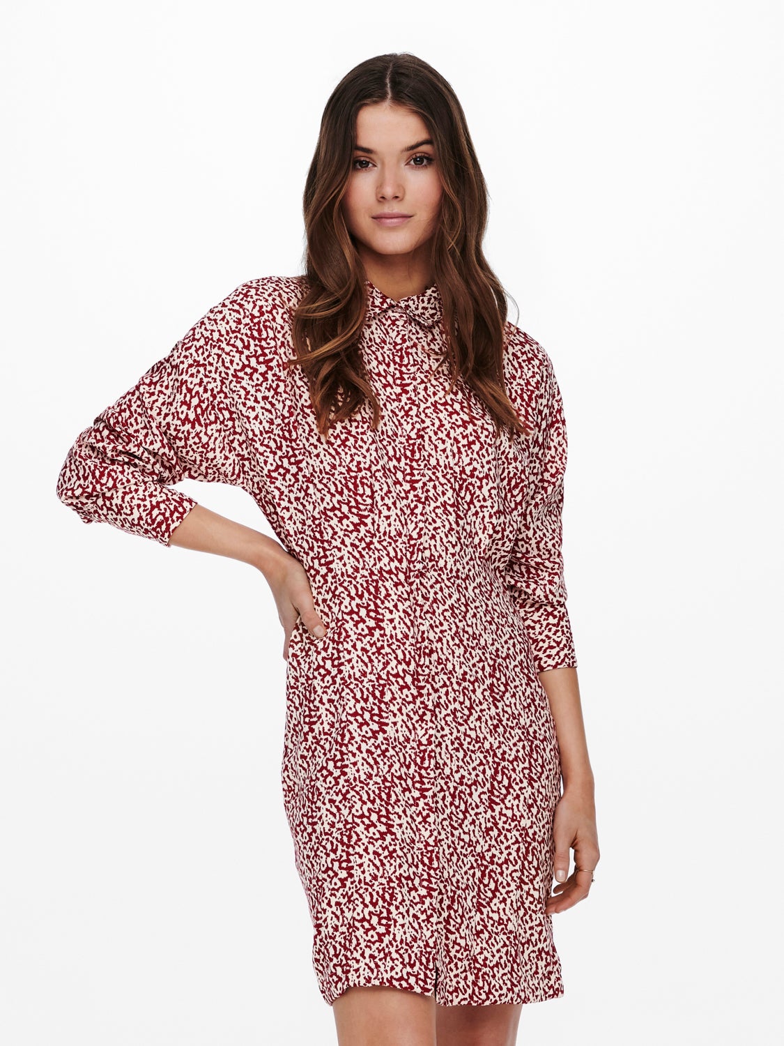 Printed Shirt dress
