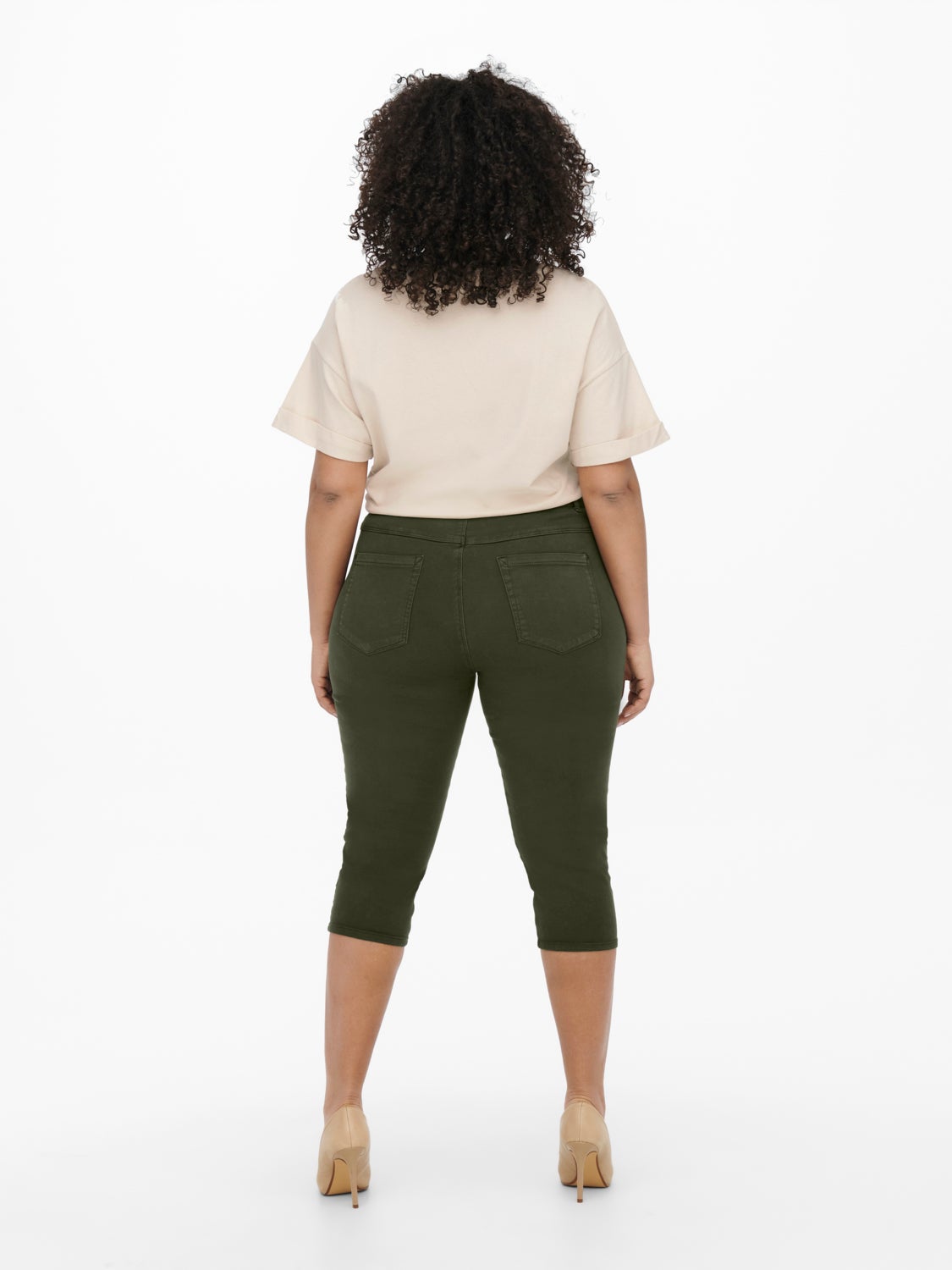 Curvy Highwaisted Denim Knickers