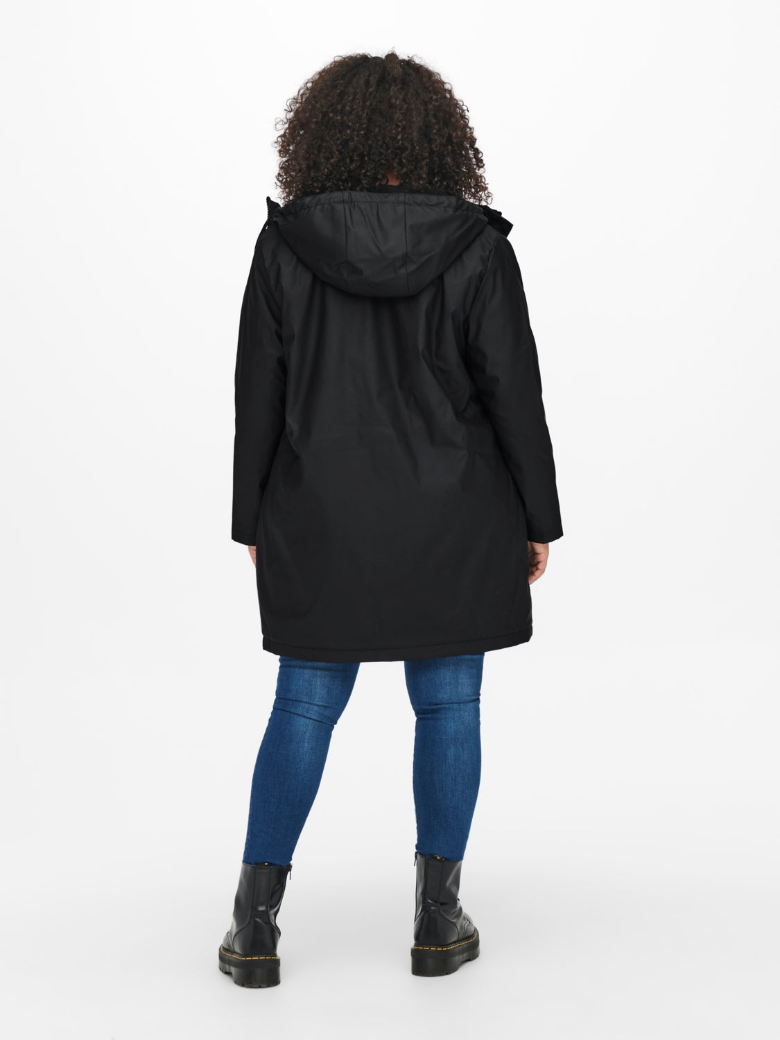 Curvy padded Rain jacket