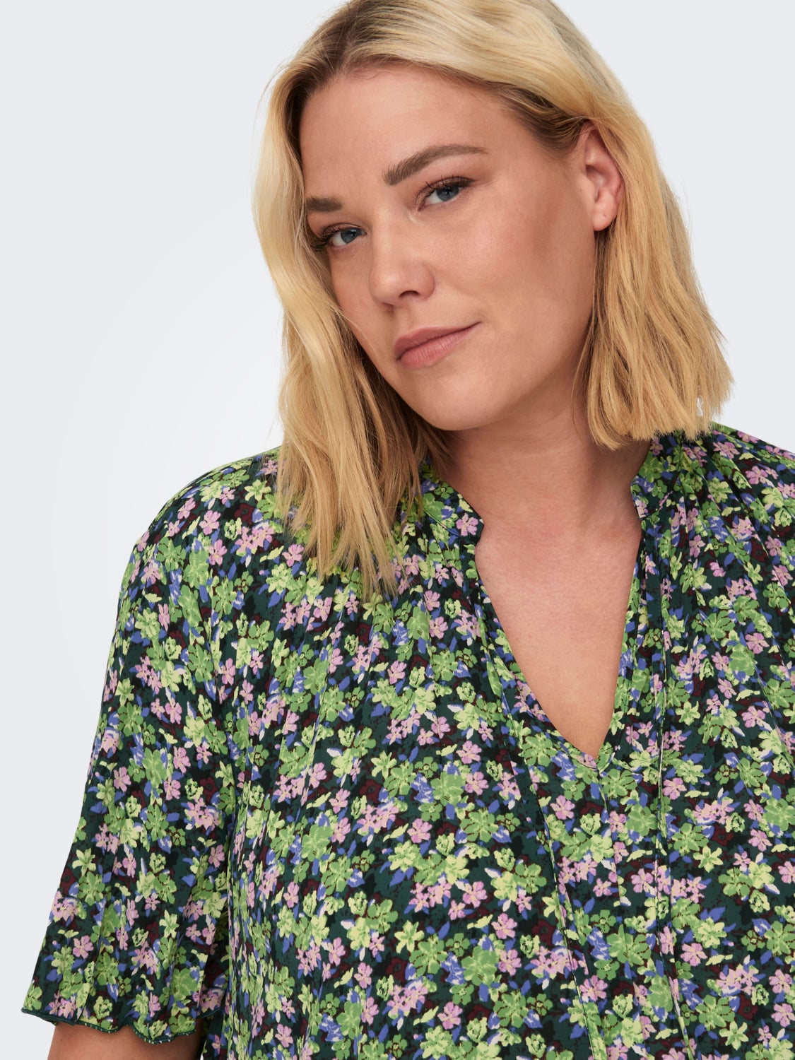 Curvy loose fitted dress