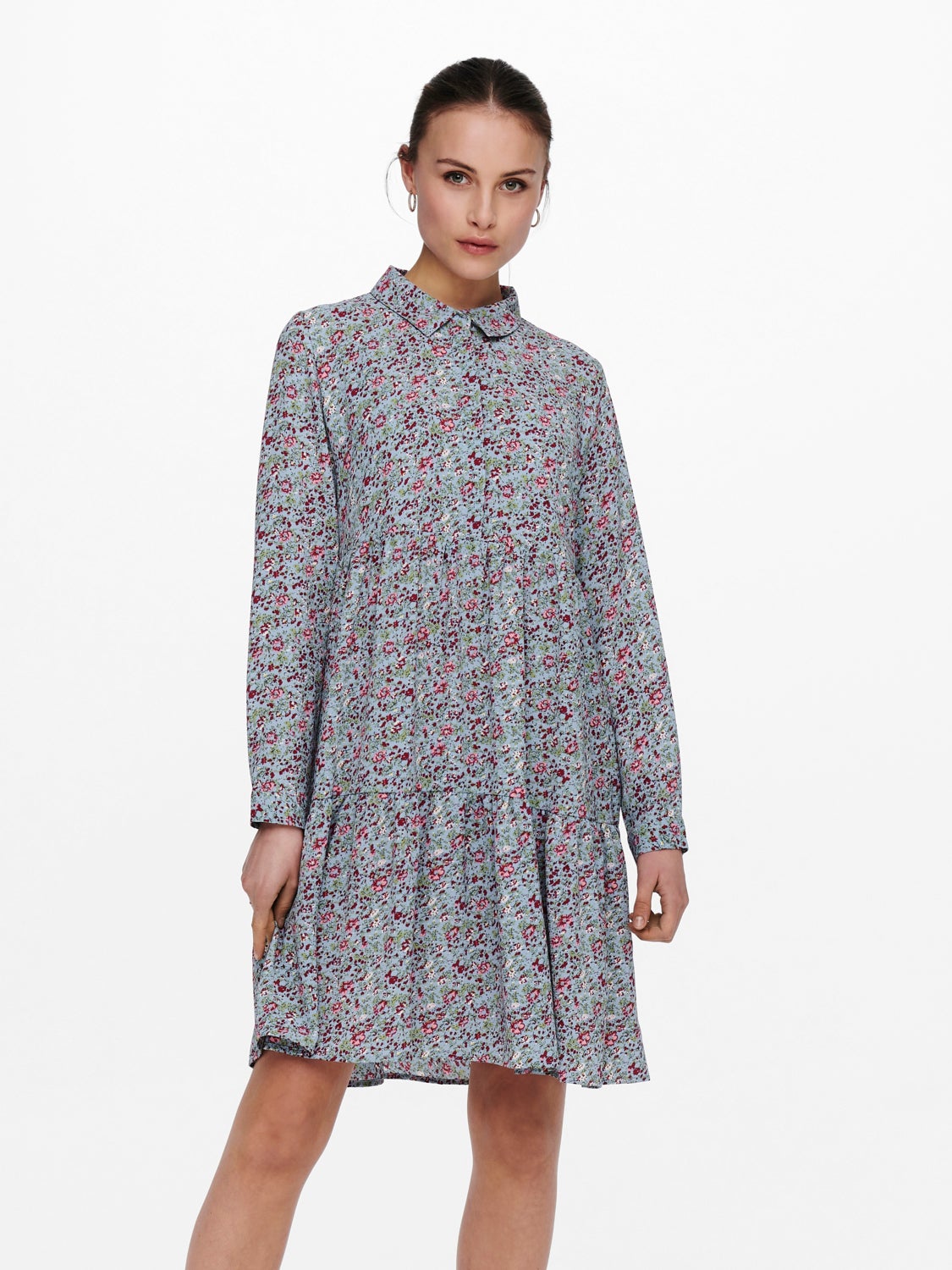Mini dress with print