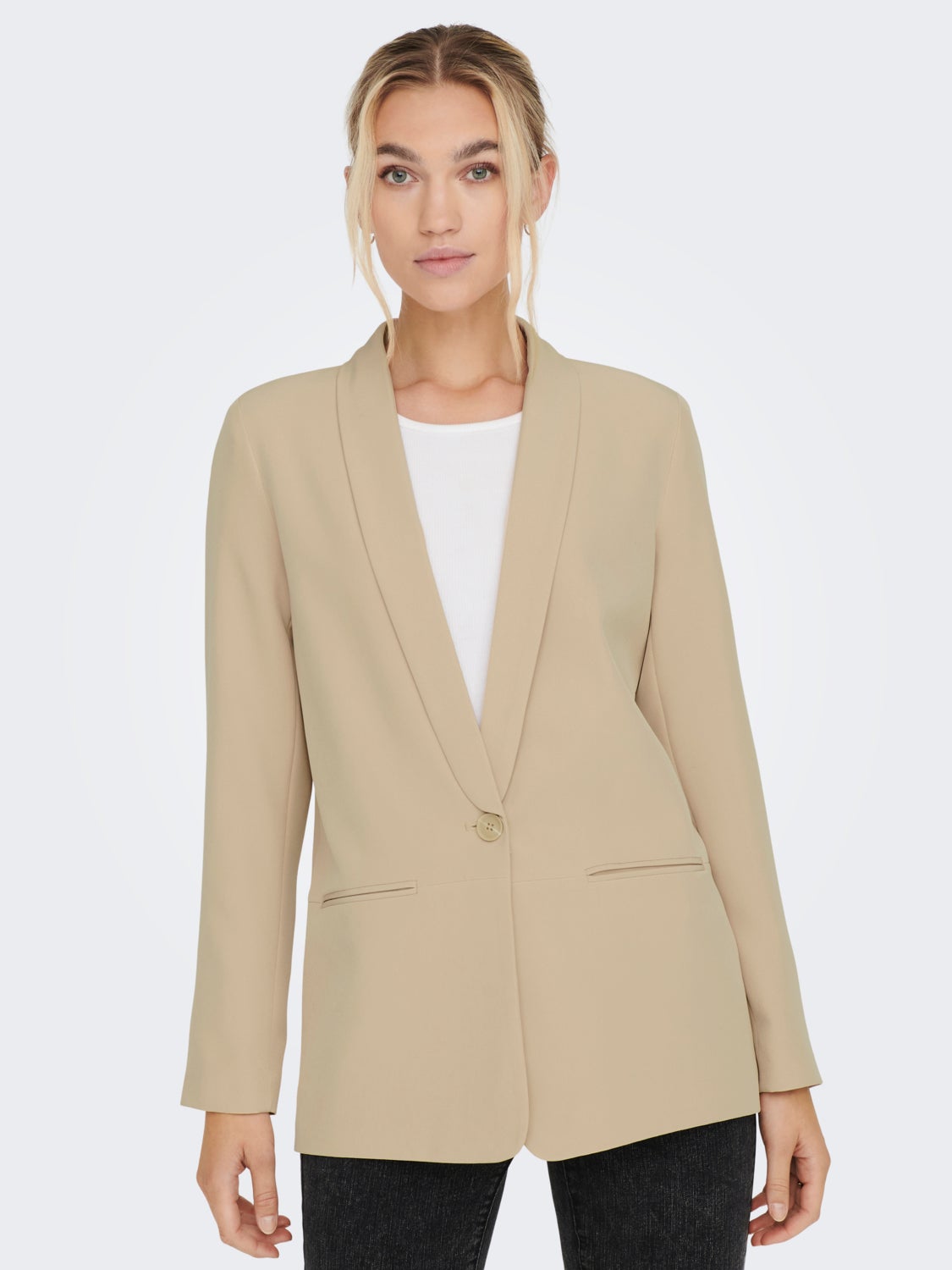Classic box fit blazer