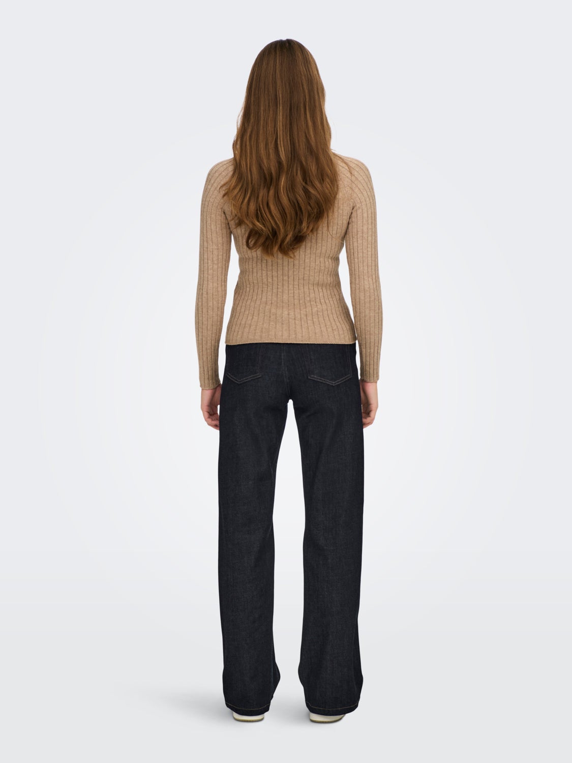 Rib knitted Pullover