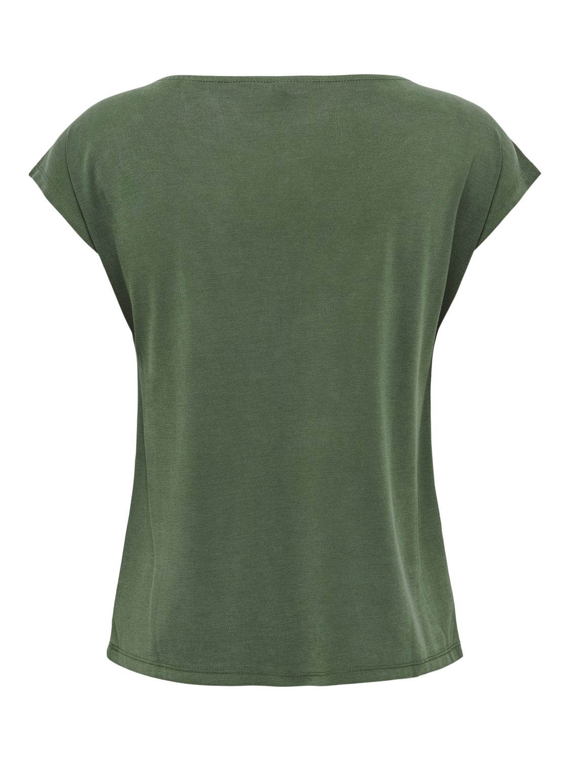 V-NECK TOP WITH SHORT SLEEVES