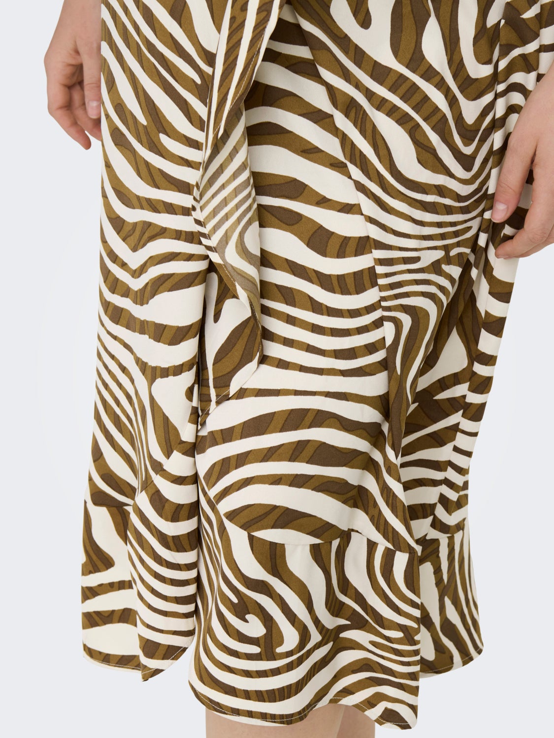 Mama midi wrap dress