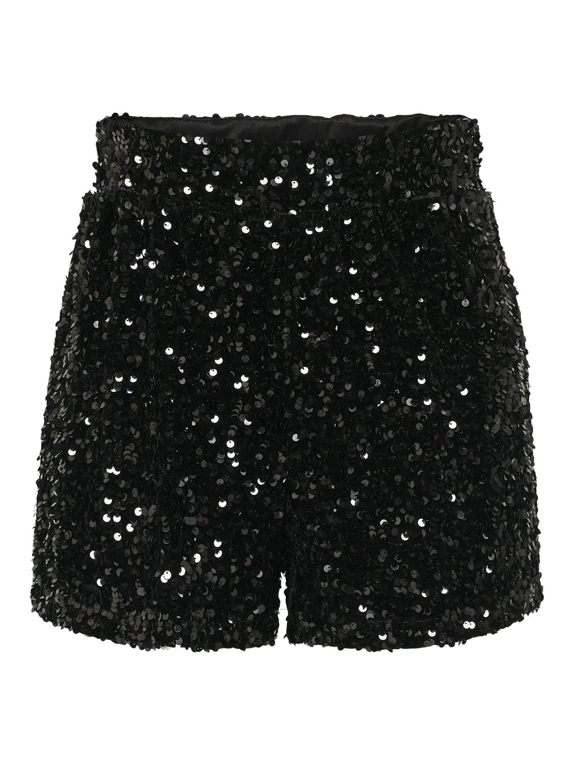 Mini shorts with sequins