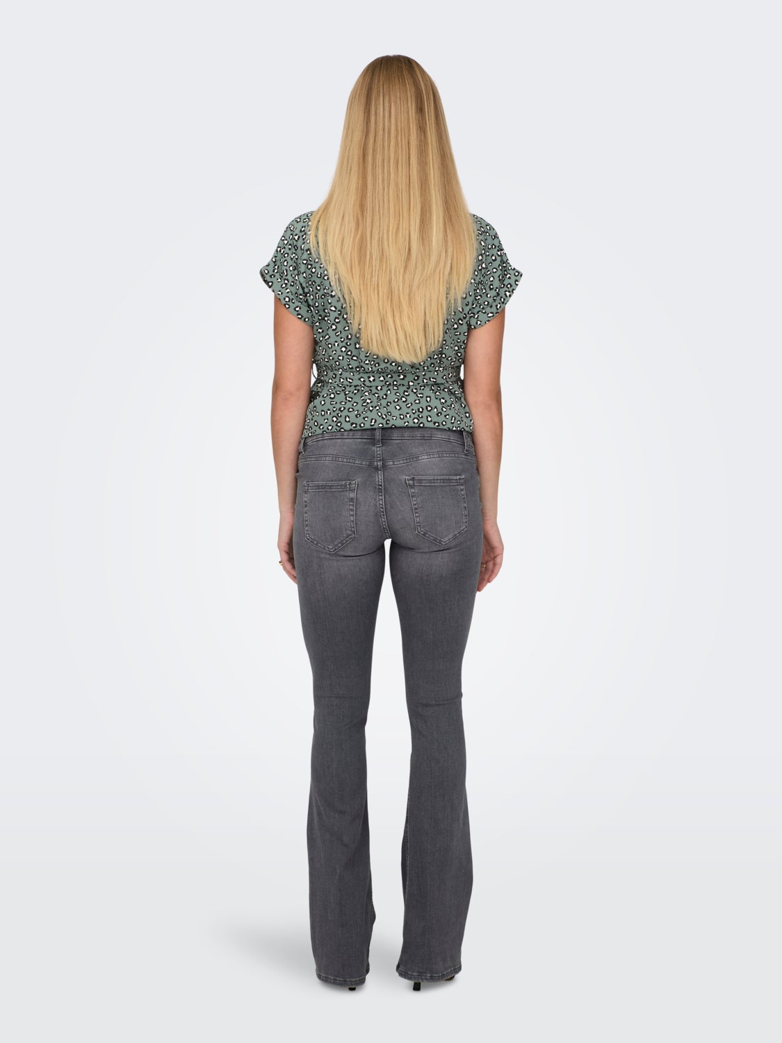 OLMBlush mid Flared Jeans
