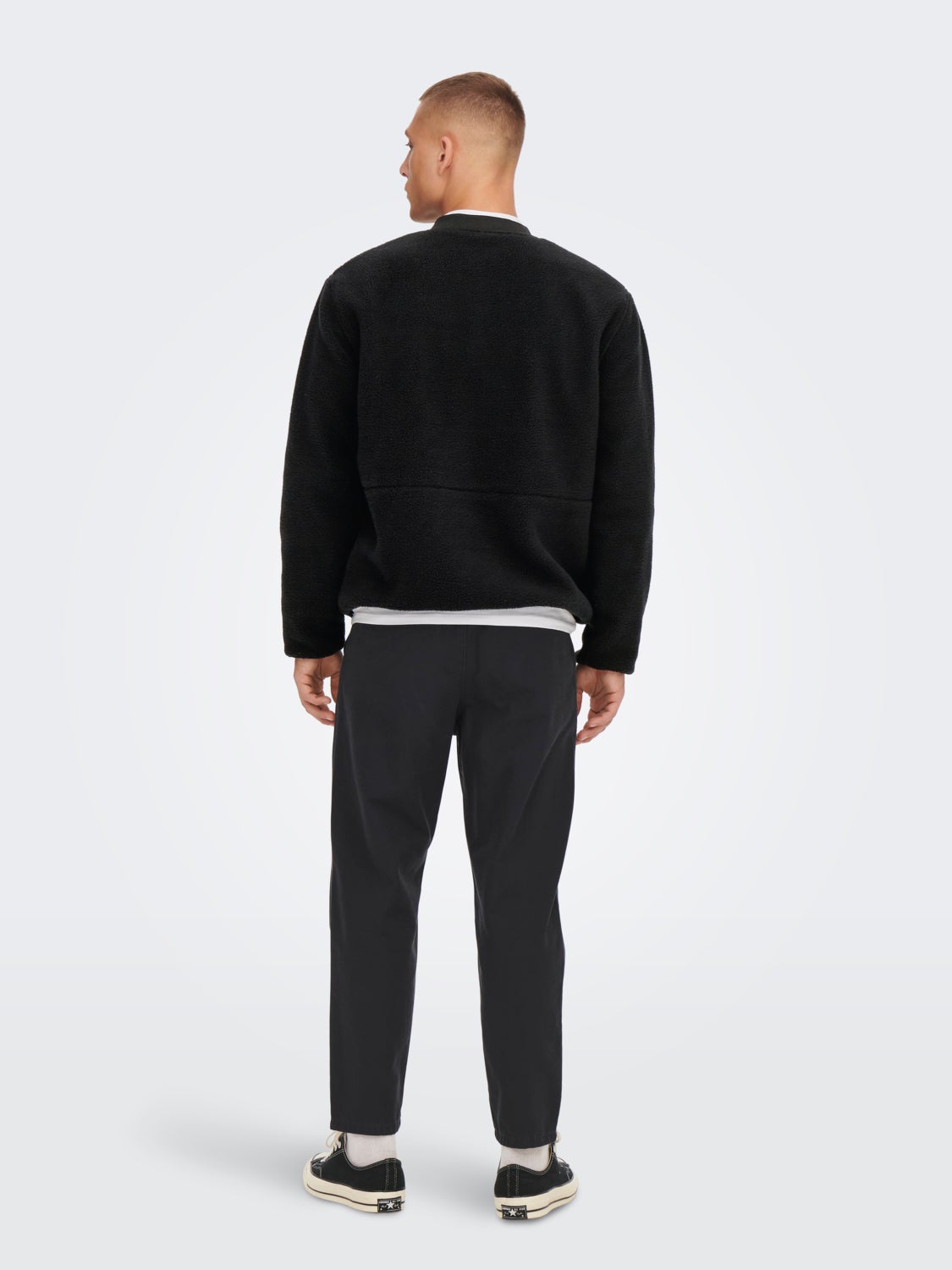 Reversible Fleece Bomber Jacket