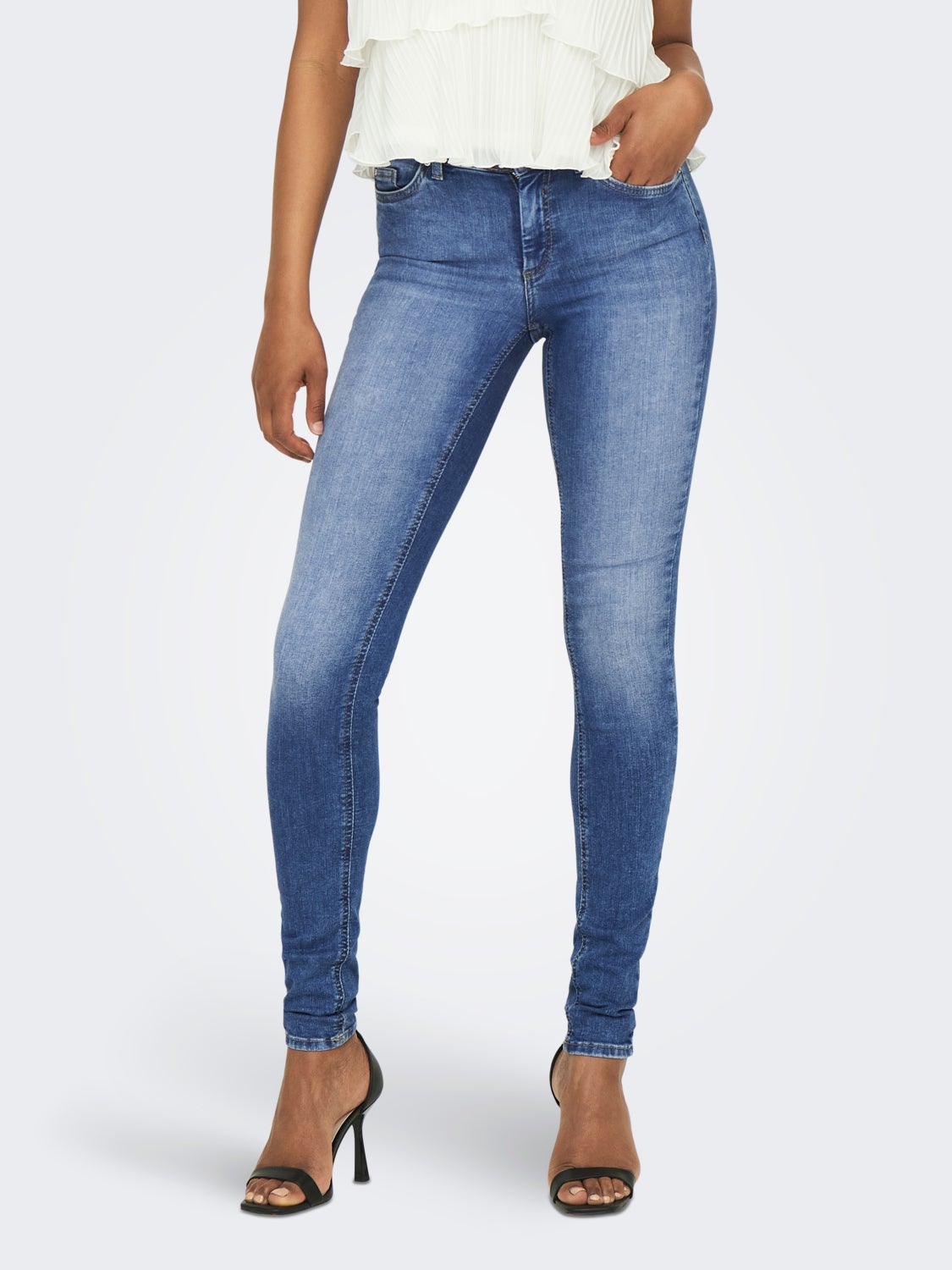 ONLBlush life mid Skinny fit jeans