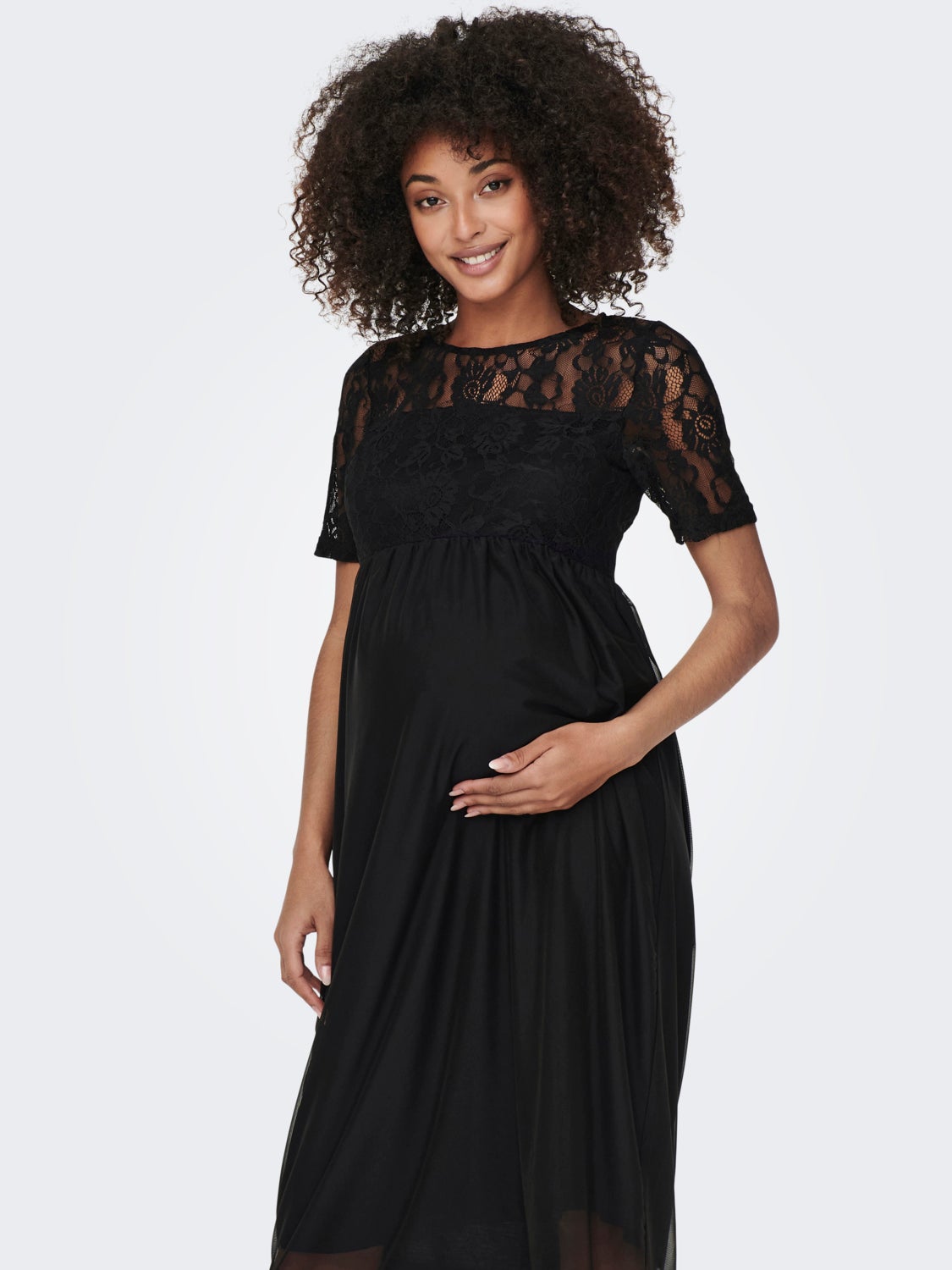 Mama Mesh Midi dress