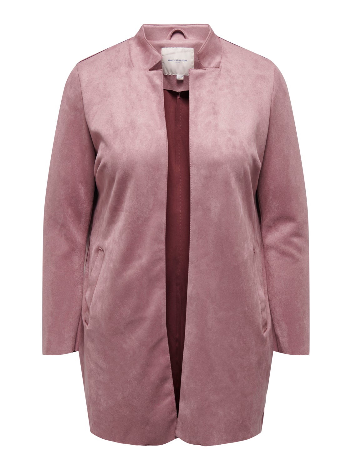 CUrvy Faux Suede Coatigan