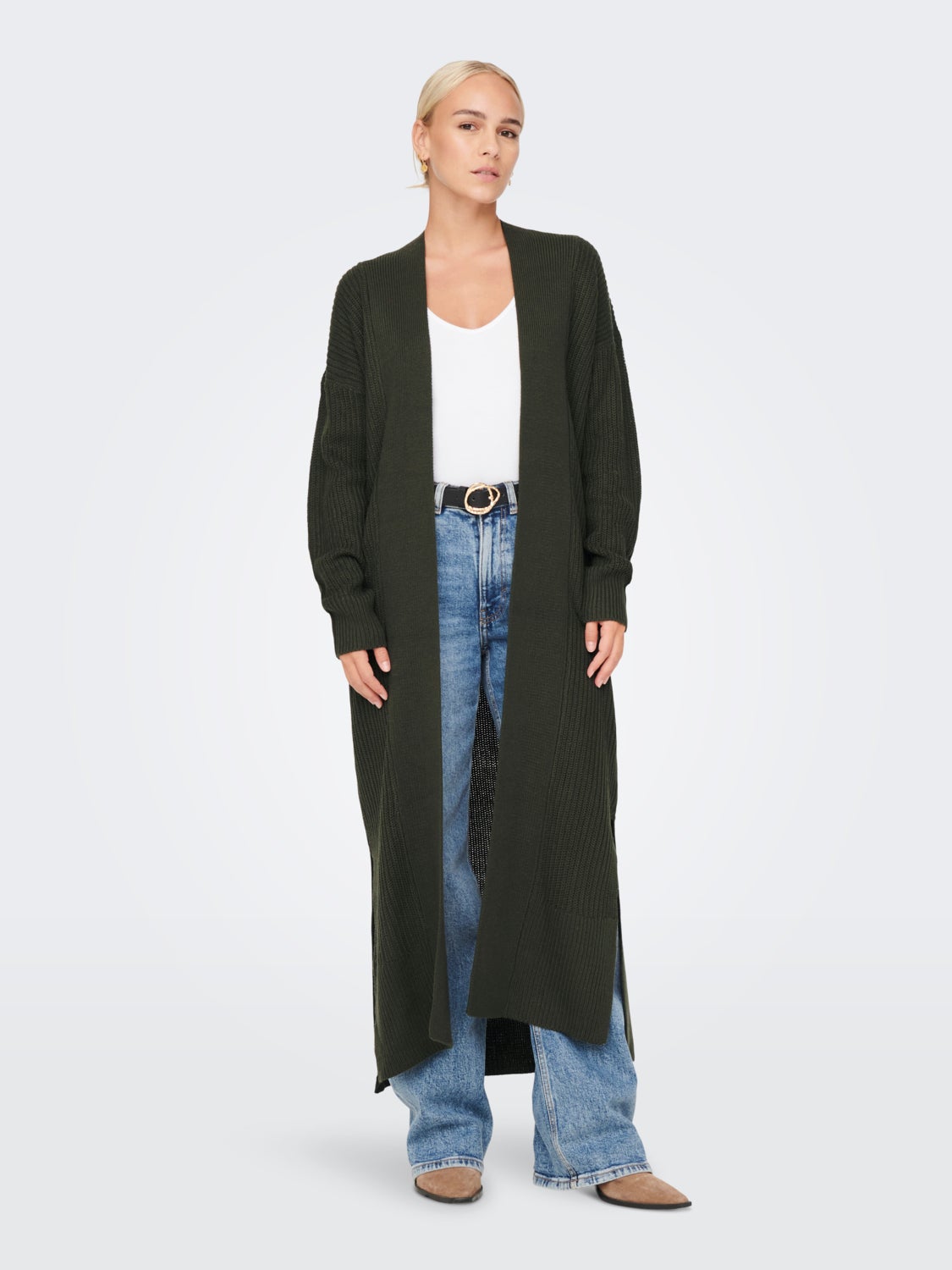 Long Knitted Cardigan