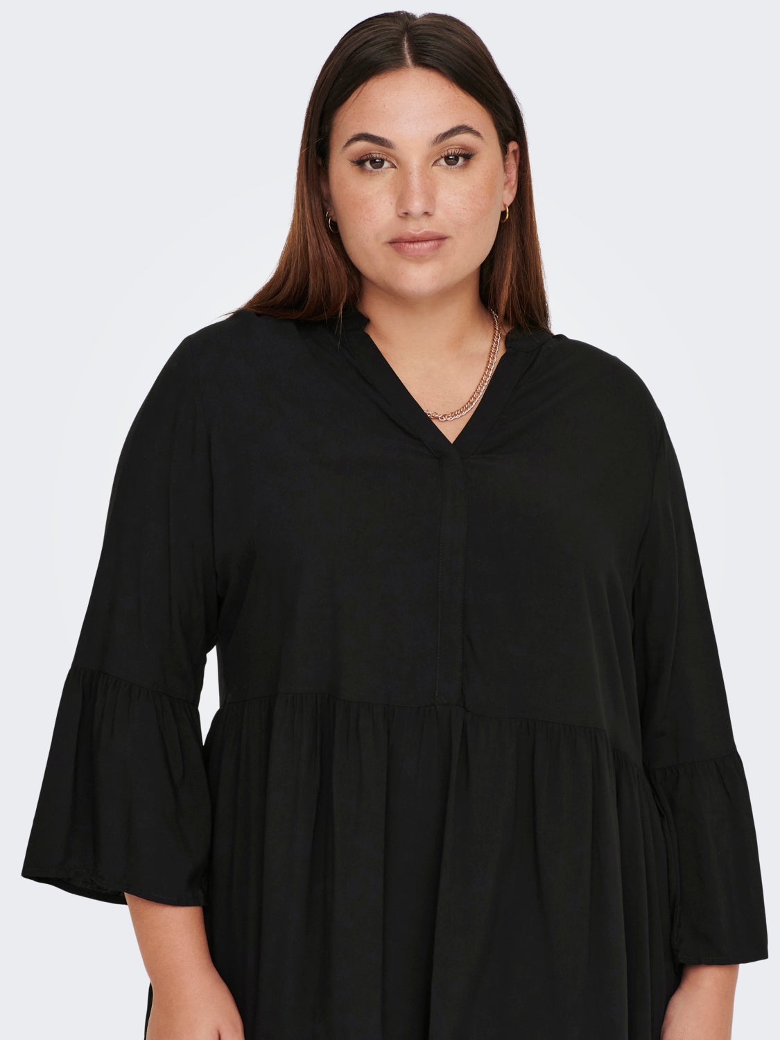 Curvy tunic dress