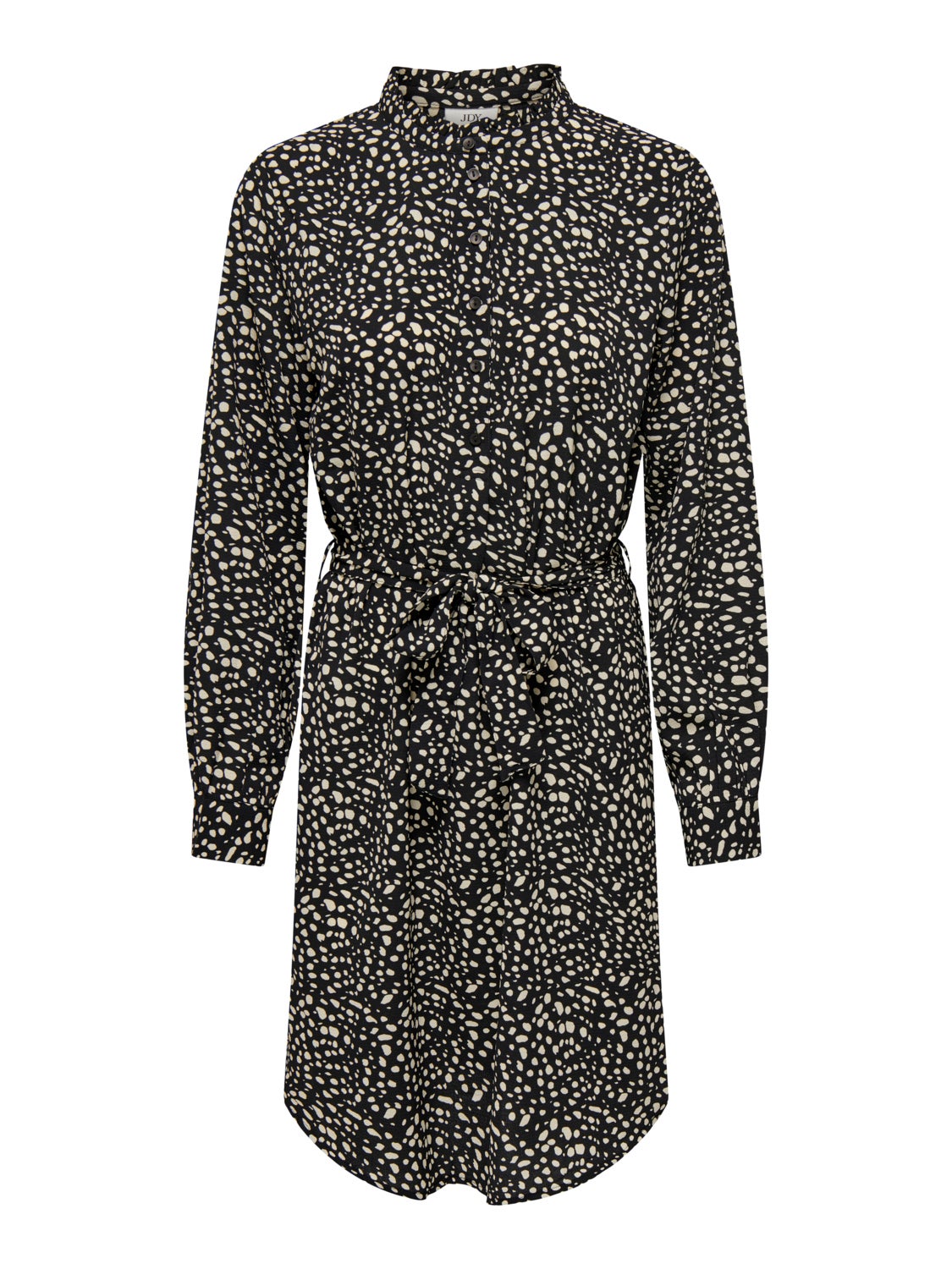 Regular Fit China Collar Short dress