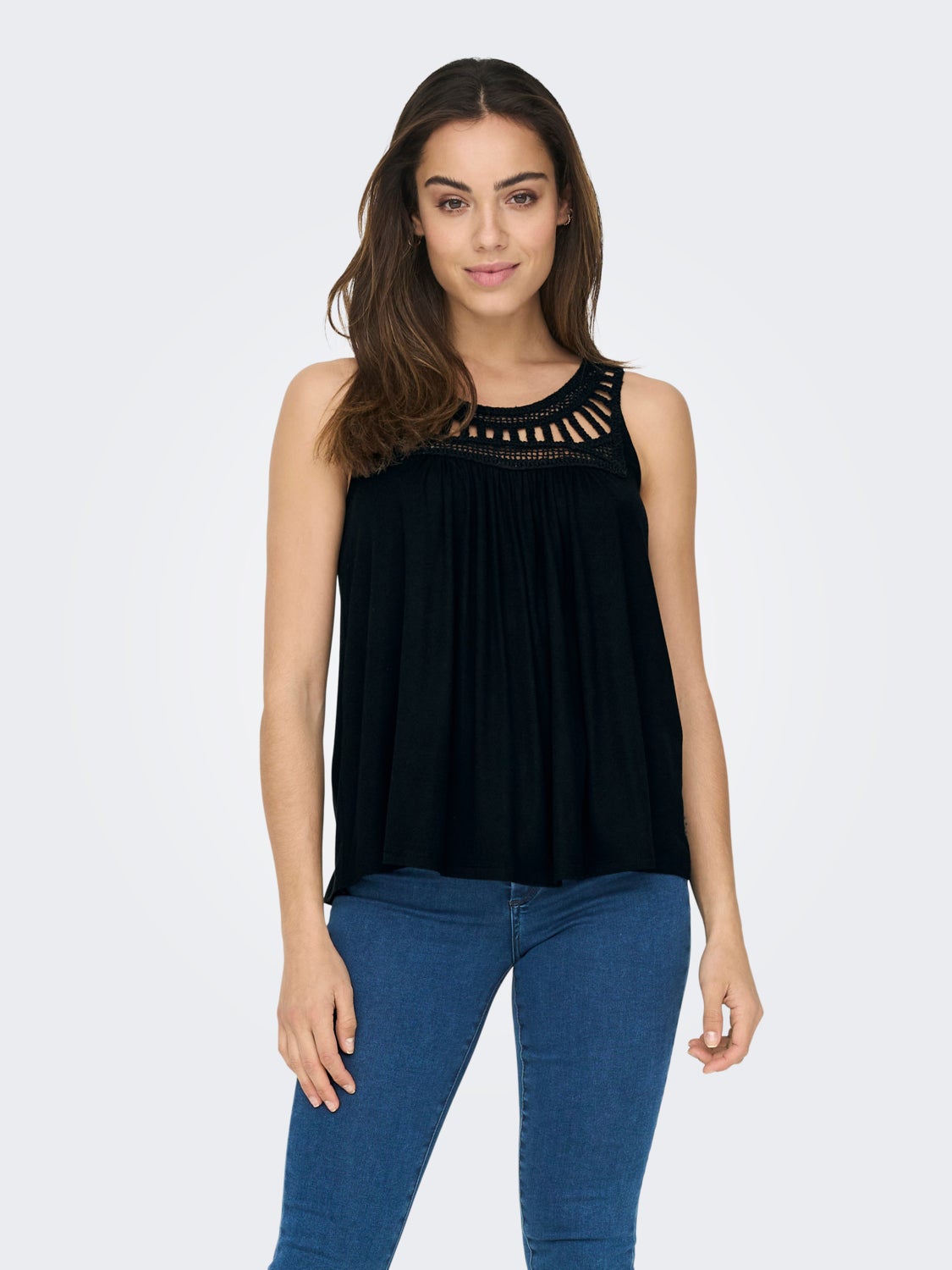 Regular Fit O-Neck Top