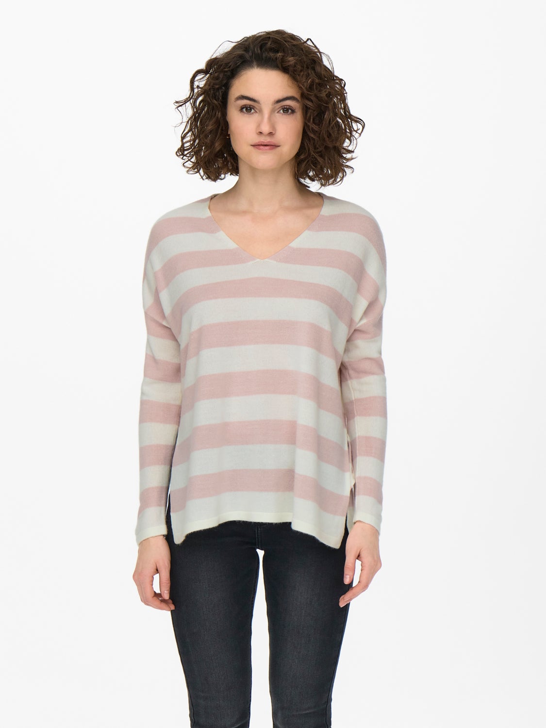 V-neck Knitted Pullover