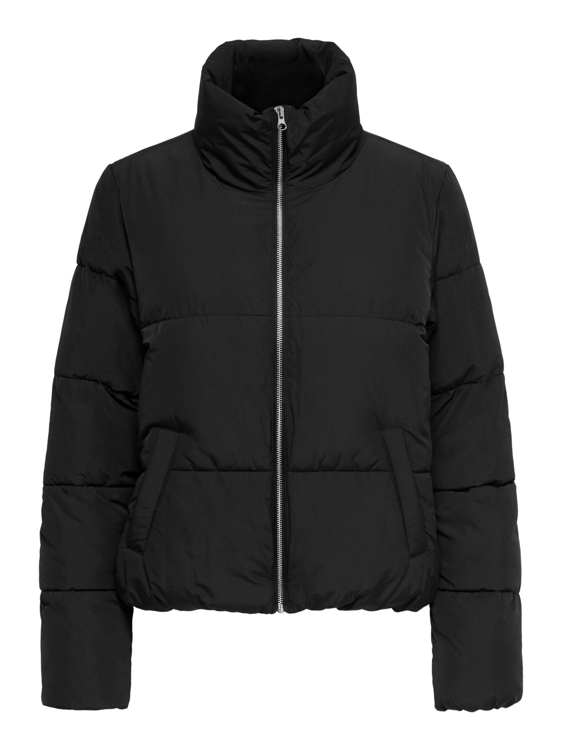 High neck short jacket