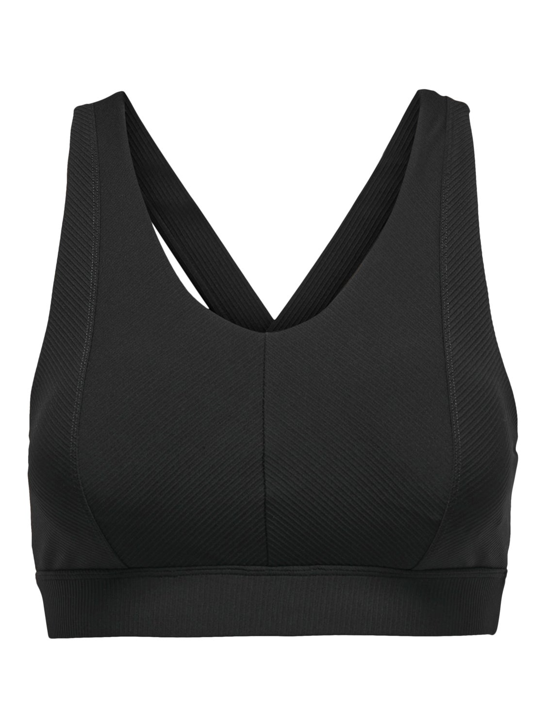 Cross back sports bra