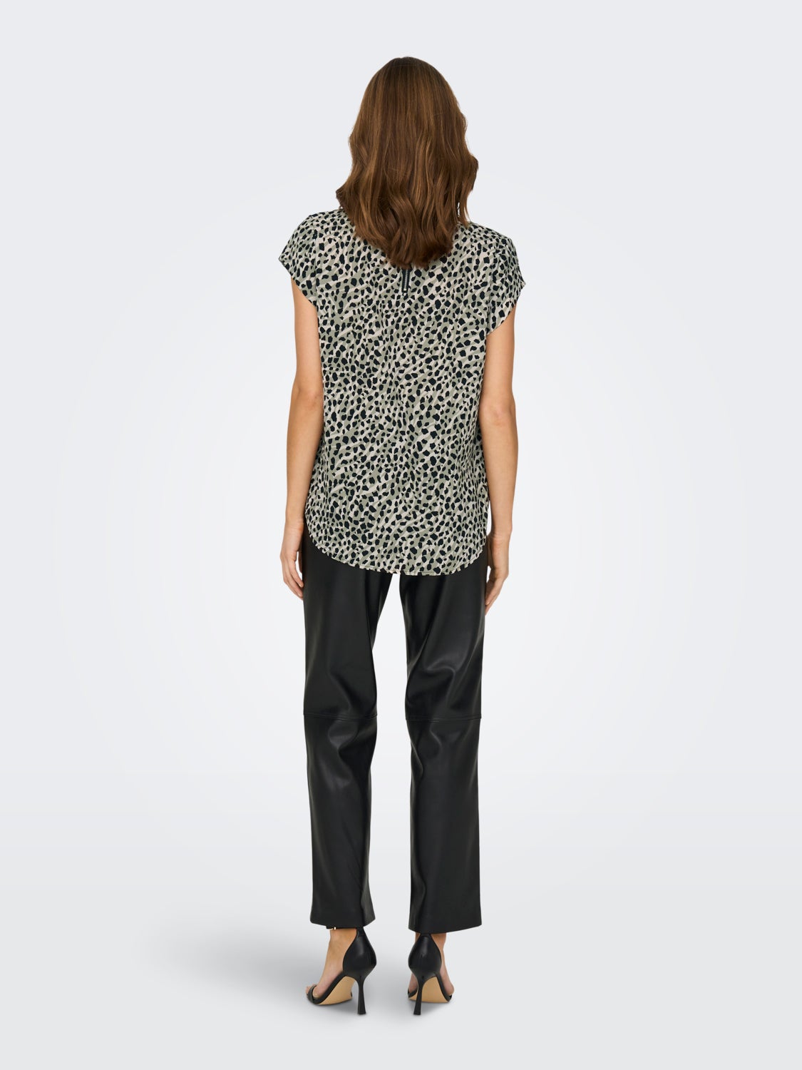 Printed Short Sleeved Top