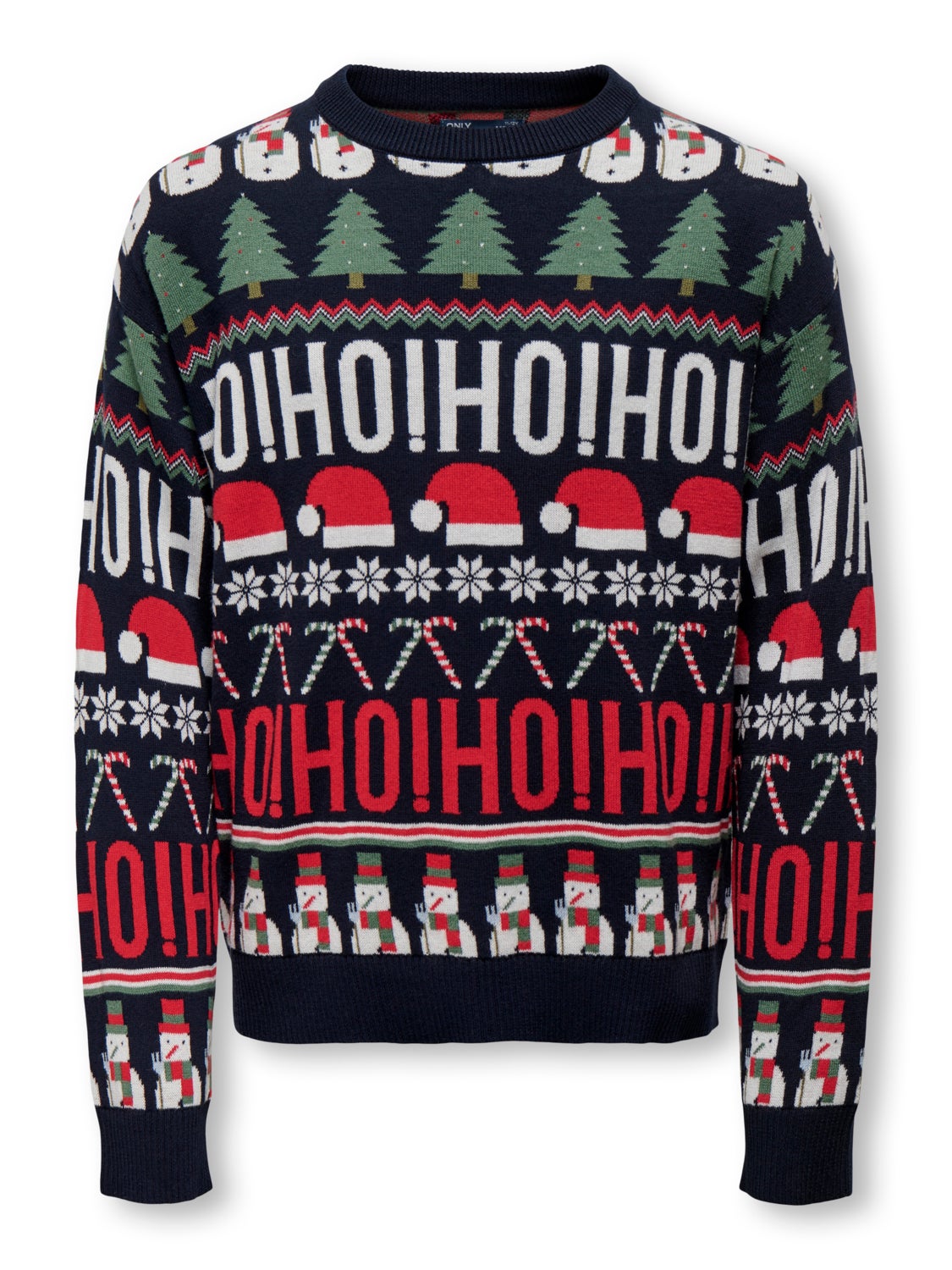 O-neck christmas knit