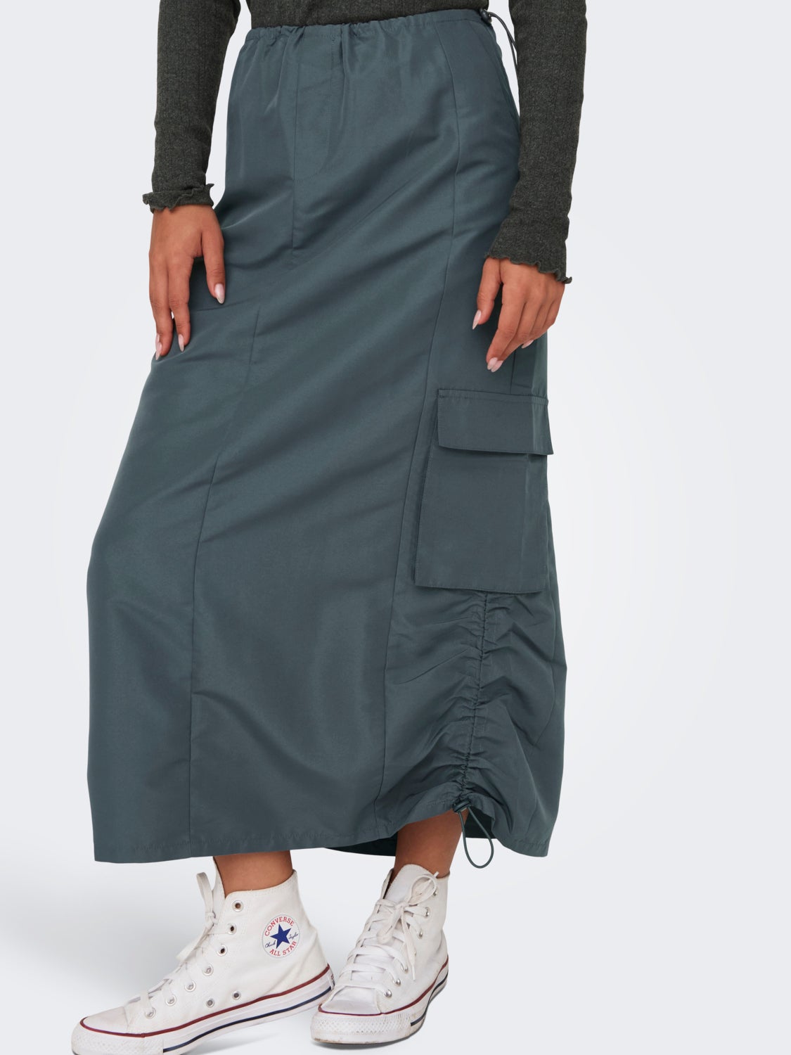 Maxi cargo skirt