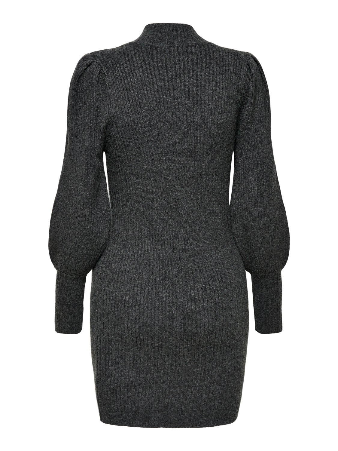 Mini knit dress with long sleeves