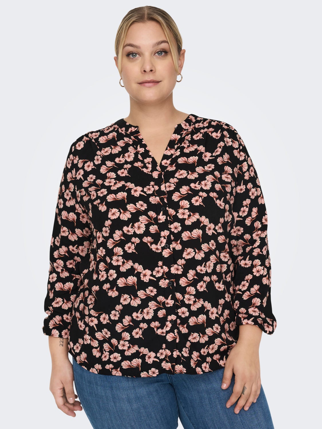 Curvy Long sleeved shirt